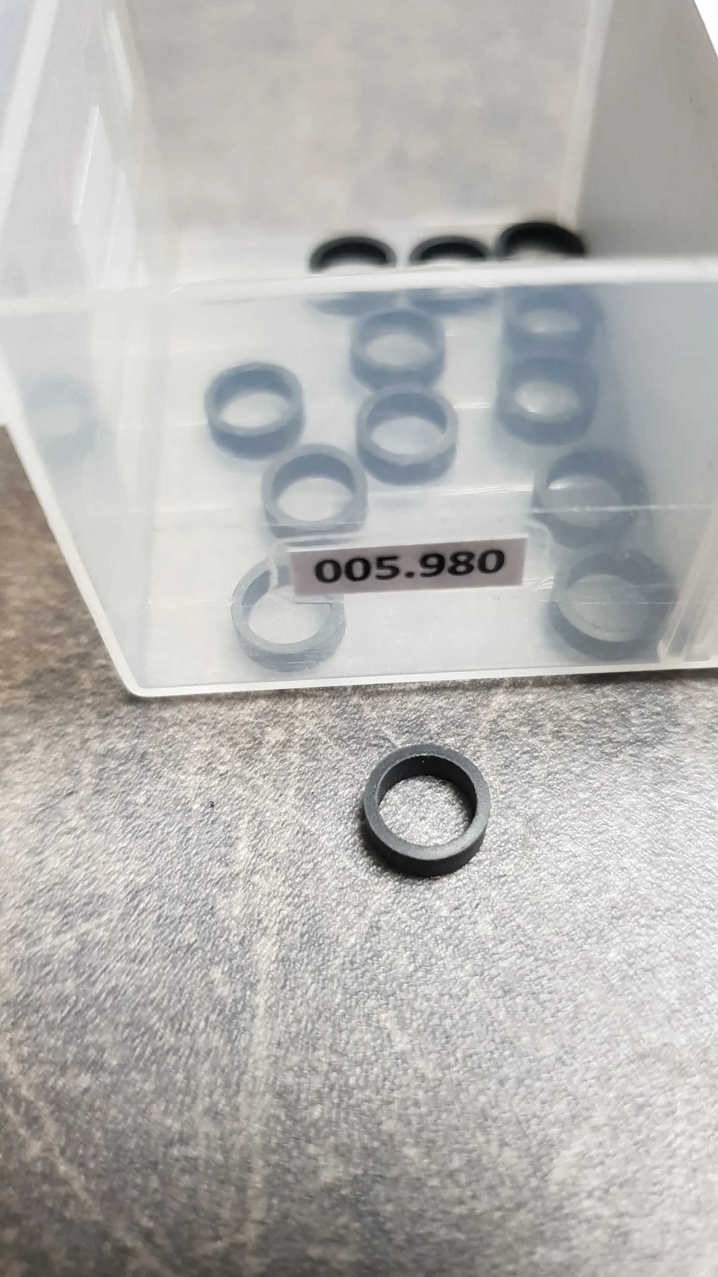 Кольцо уплотнительное форсунки впрыска топлива N43,N53,N54,N63 (1-8)