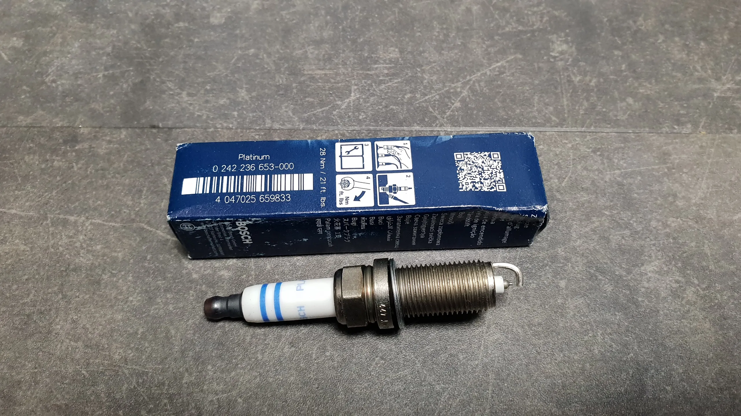 Свеча зажигания N51,N52N [с 12.2009; BOSCH FR7SPP302U]