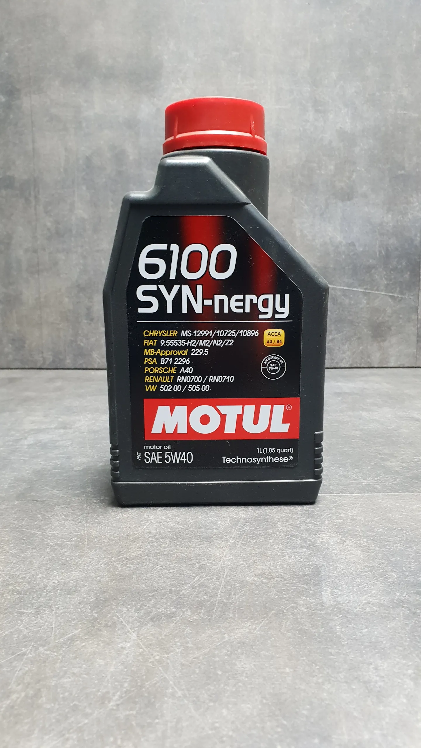 Масло моторное Motul 5W40 6100 Synergie+, 1L