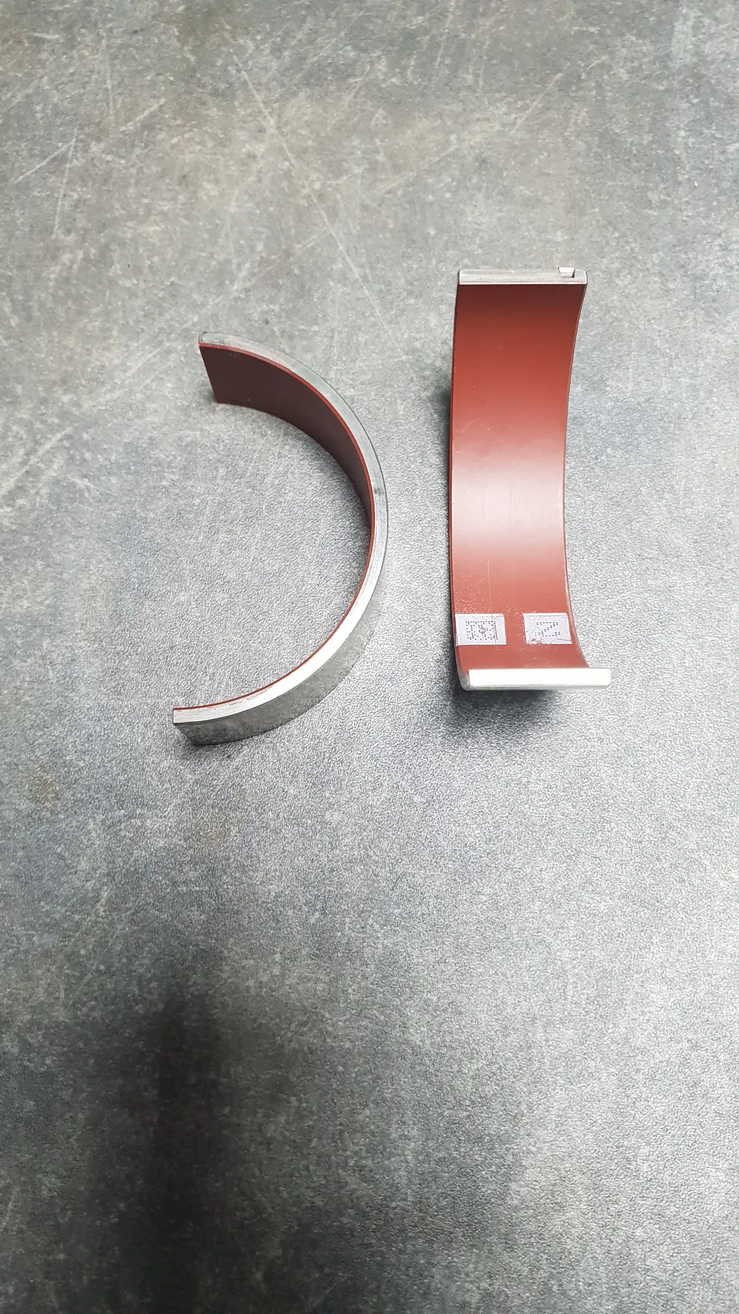 Вкладыш Коренной низ синий B58
