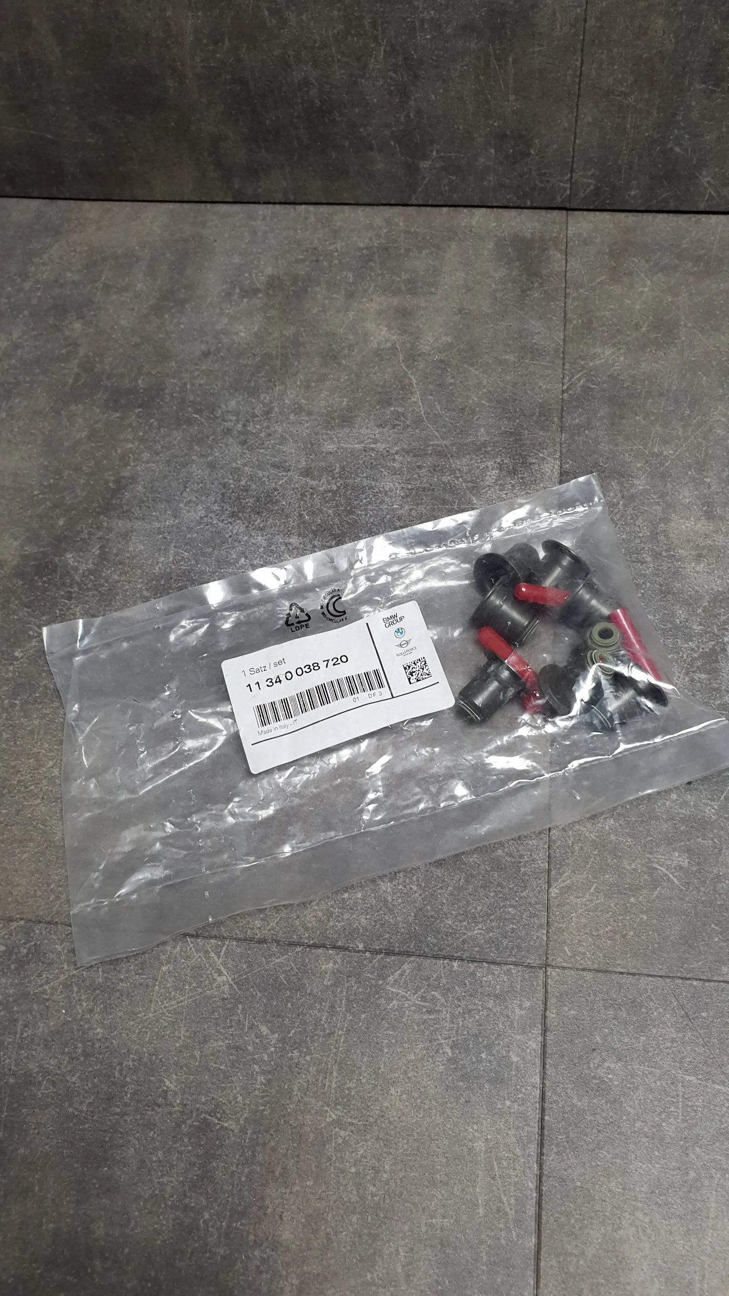 Колпачки маслосъемные [комплект выпускных 8 шт] N20,N26,B48