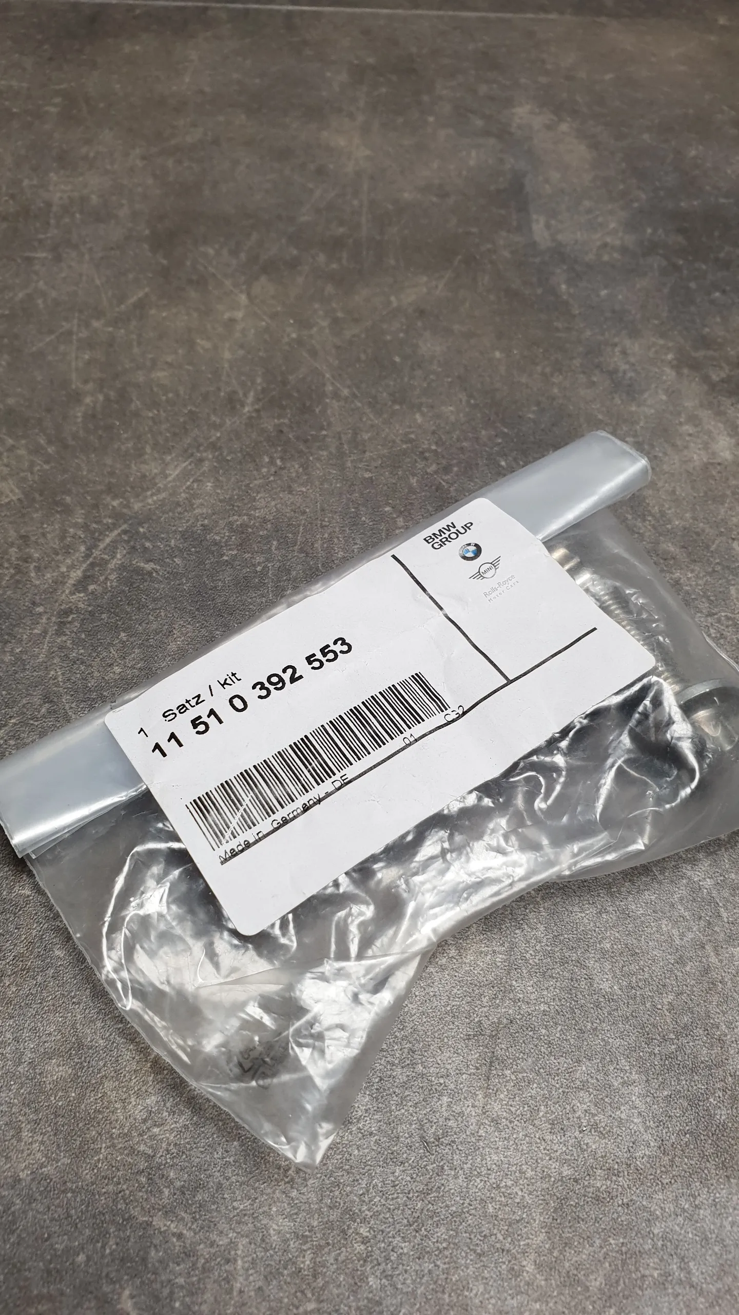 Болт помпы N51-N55 (M8x32) (комплект из 3-х штук)