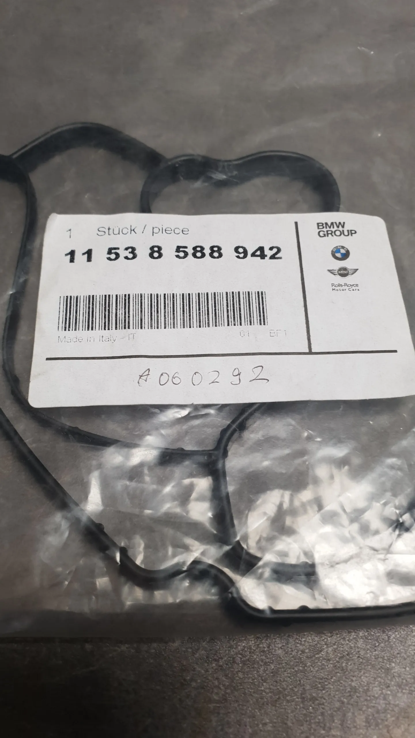 Прокладка корпуса термостата (профильная) B57