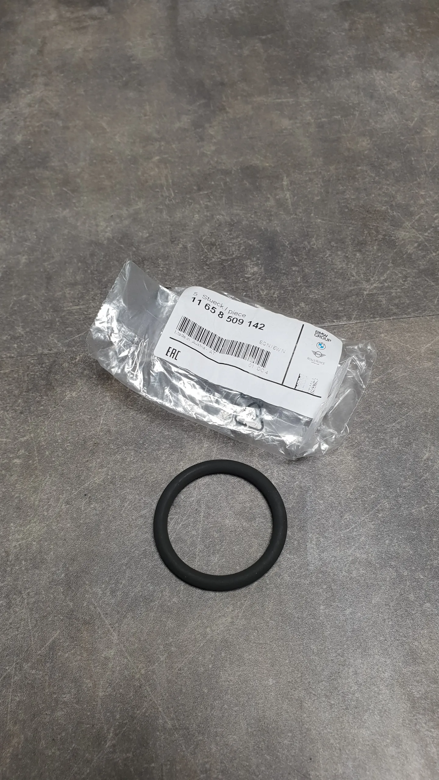 Кольцо уплотнительное (соединительный патрубок-турбина) N57Z,N57X