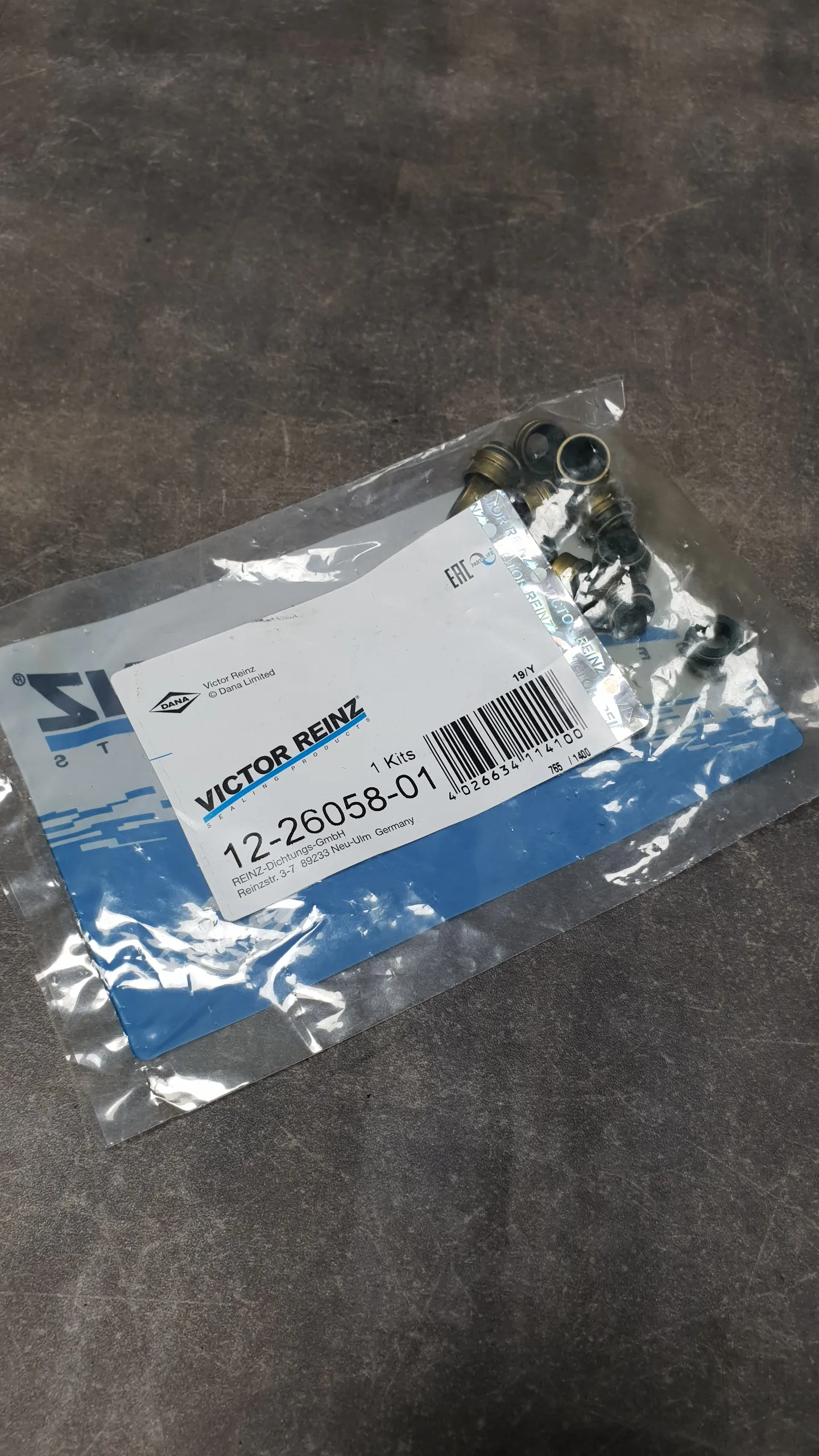 Колпачки маслосъемные [комплект 12 шт] M20,M50,M73,M51