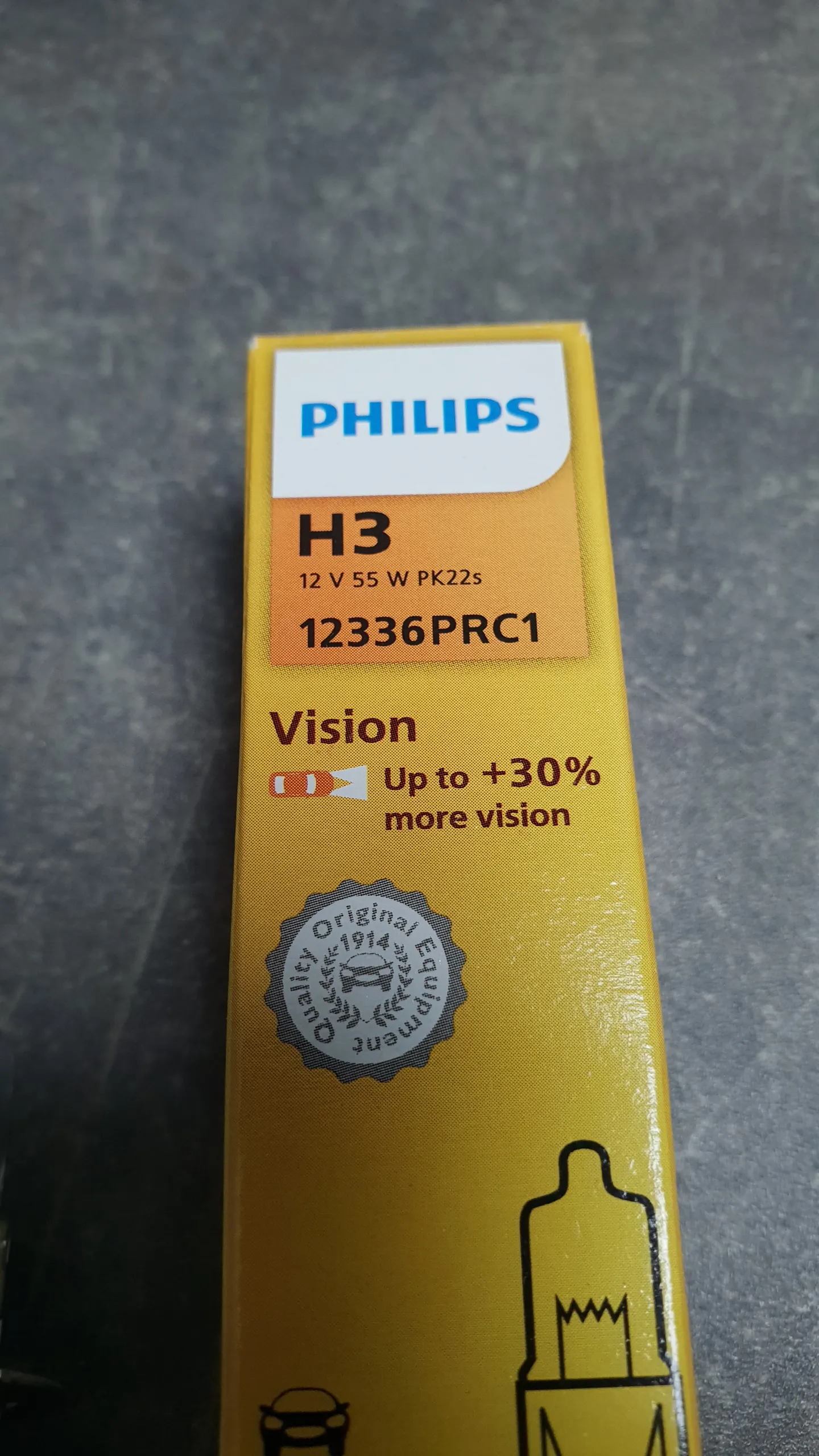 Лампа H3 (12V,55w,патрон Pk22s), N0177622