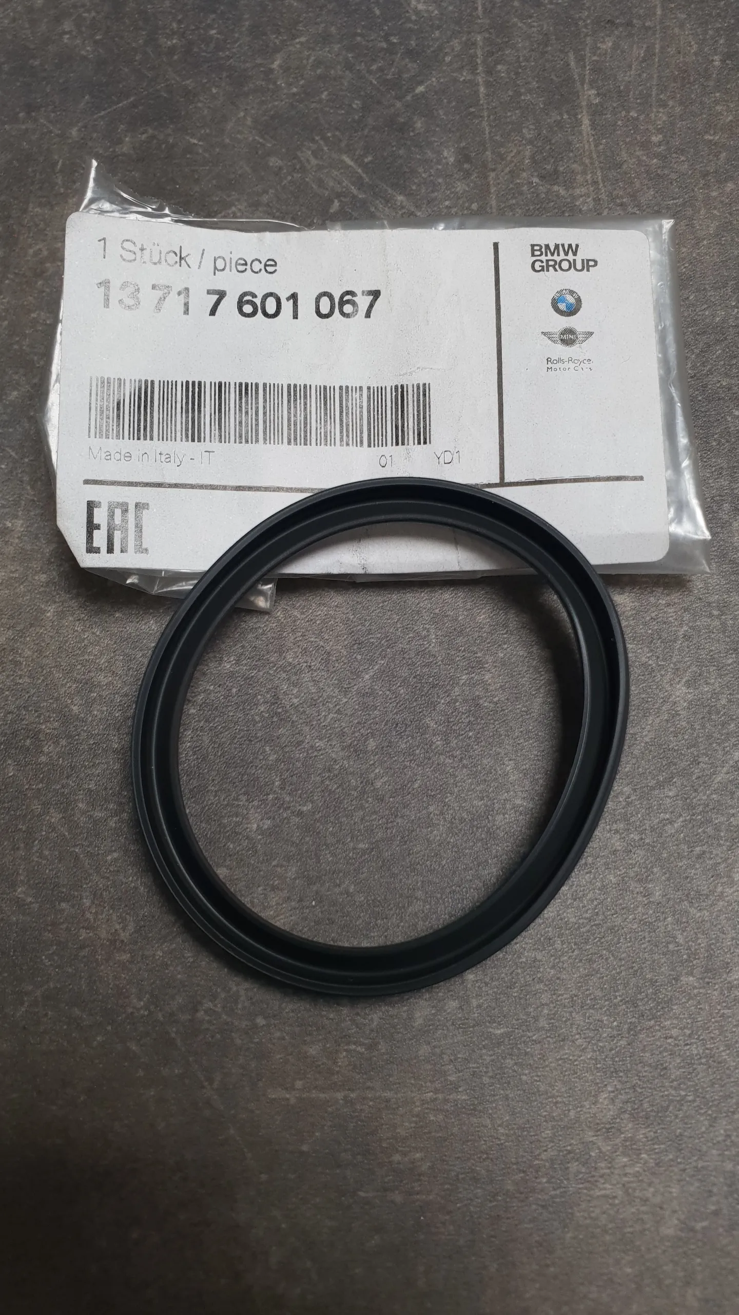 Кольцо уплотнительное (турбина-резонатор) N20,B48,N63M (5-17)