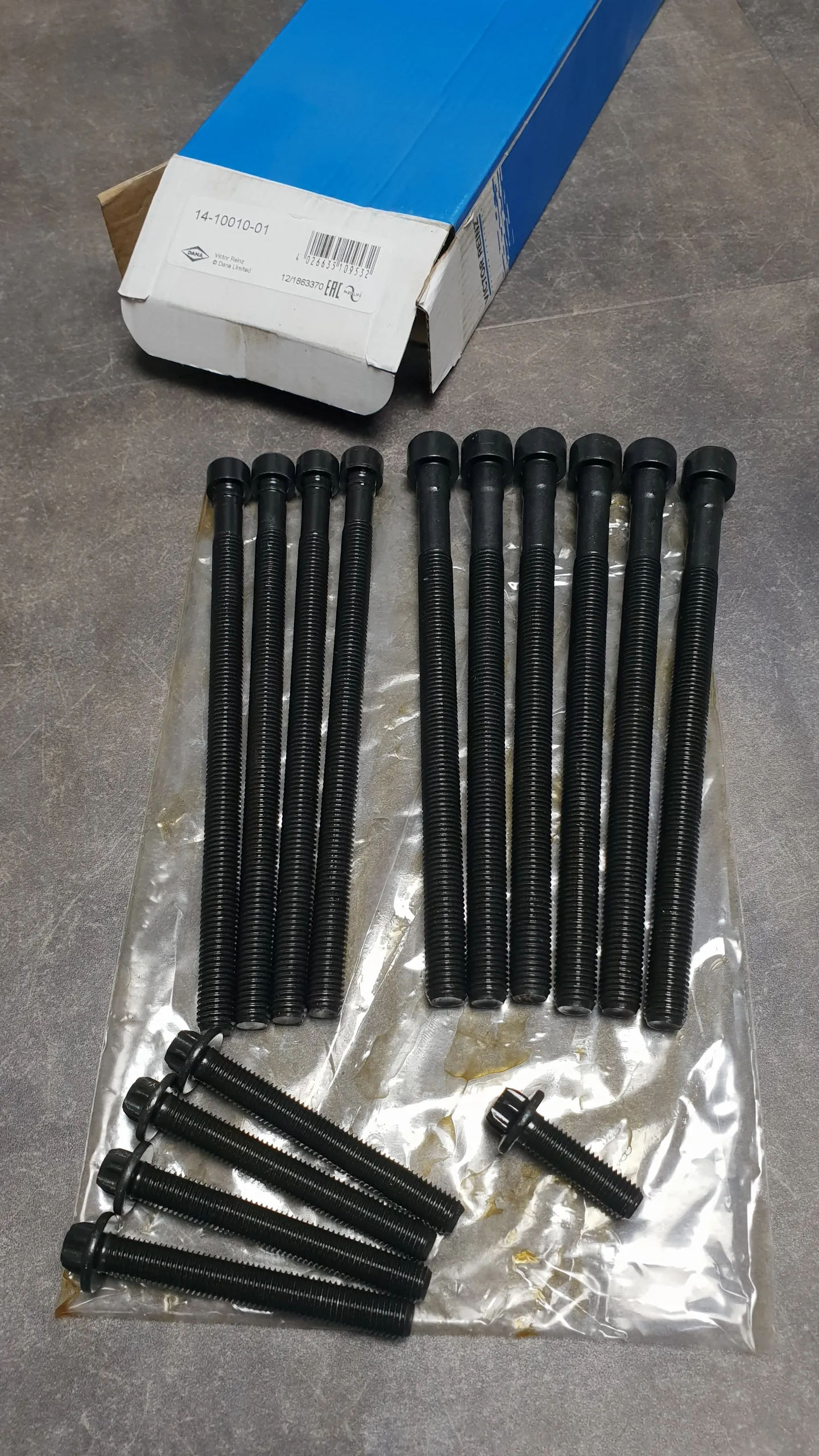 Болт ГБЦ, комплект N20,N26