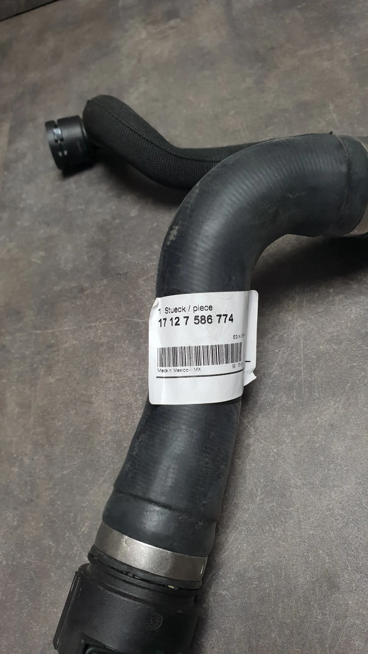 Патрубок системы охлаждения верхний E70LCI,E71,F15,F16 [N54,N55]