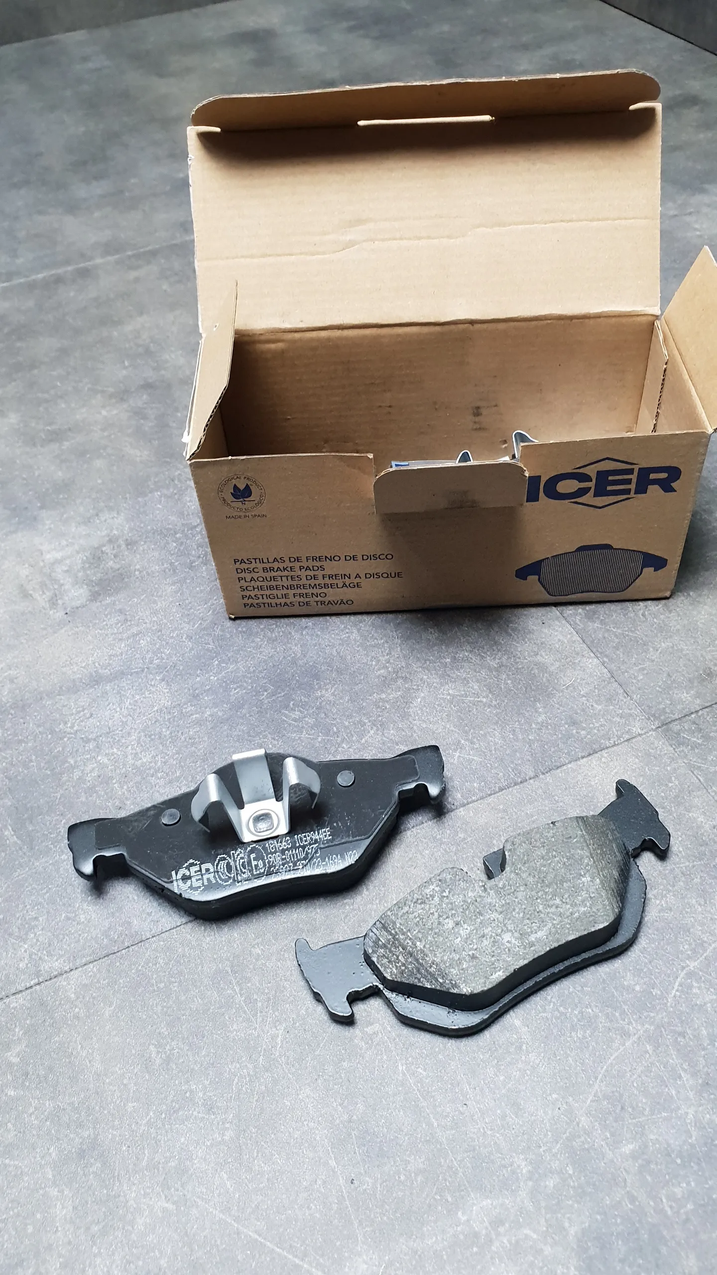 Колодки тормозные зад  3(E90/E91), 1(E81,E87), X1