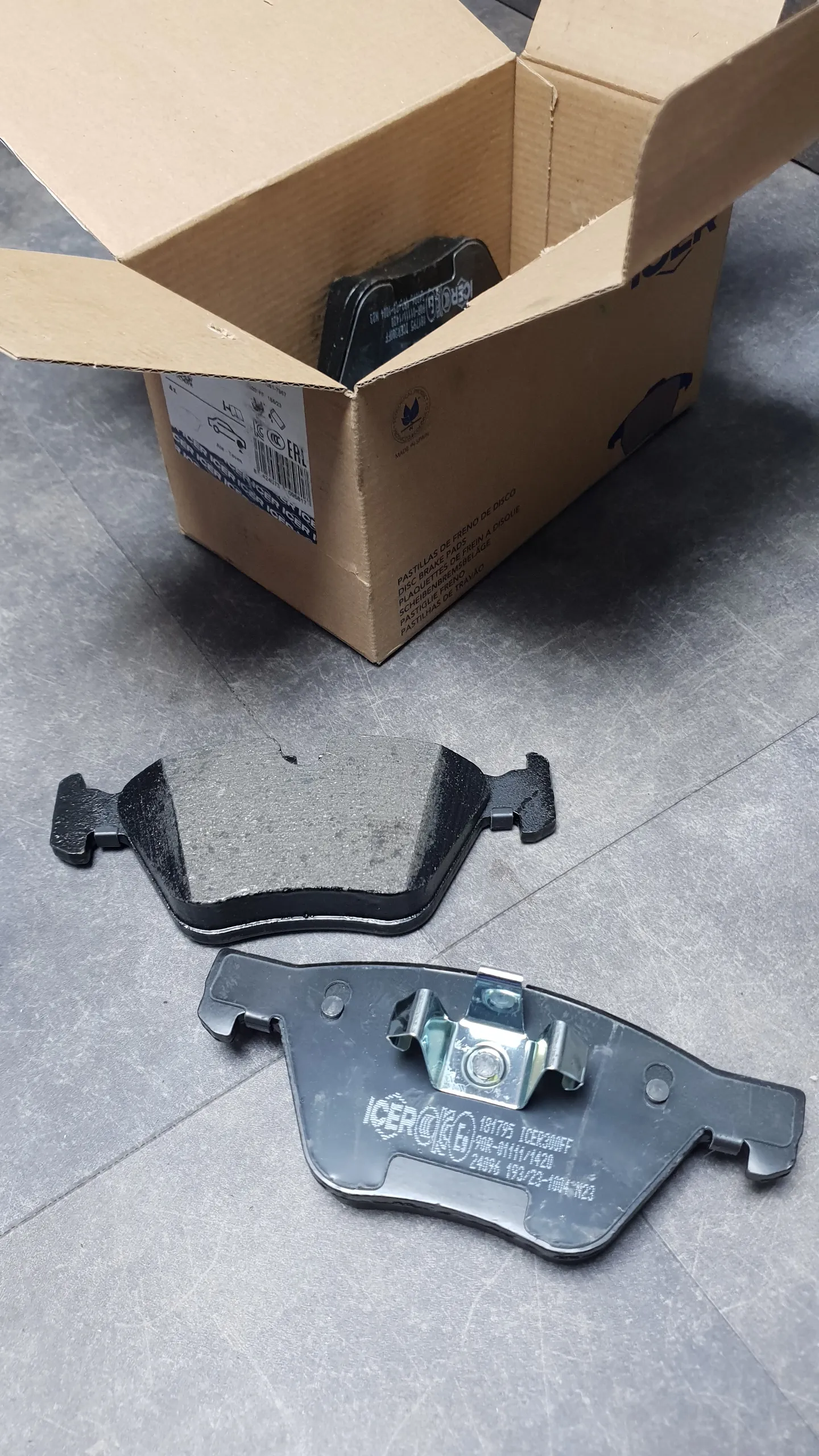 Колодки тормозные пер  1', 3' E90/Е90N-E93