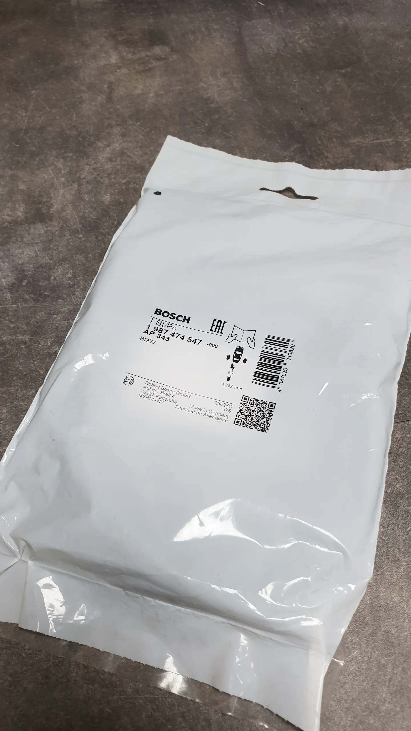 Датчик износа торм. колодок задн. F25,F26