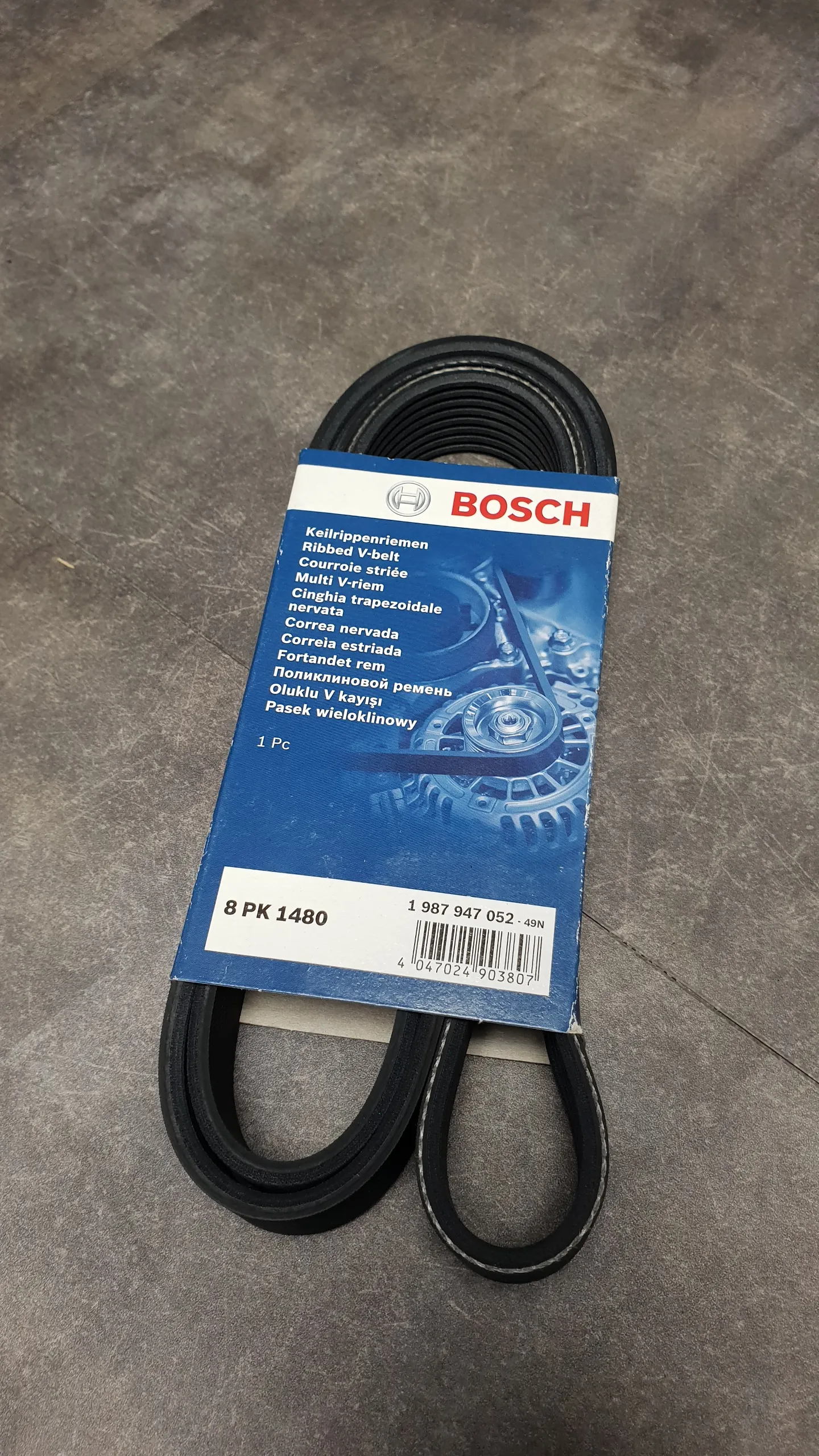 Ремень поликлиновый N55B30 F07,F10,F01,E70,E71,F15 [8PK1480]
