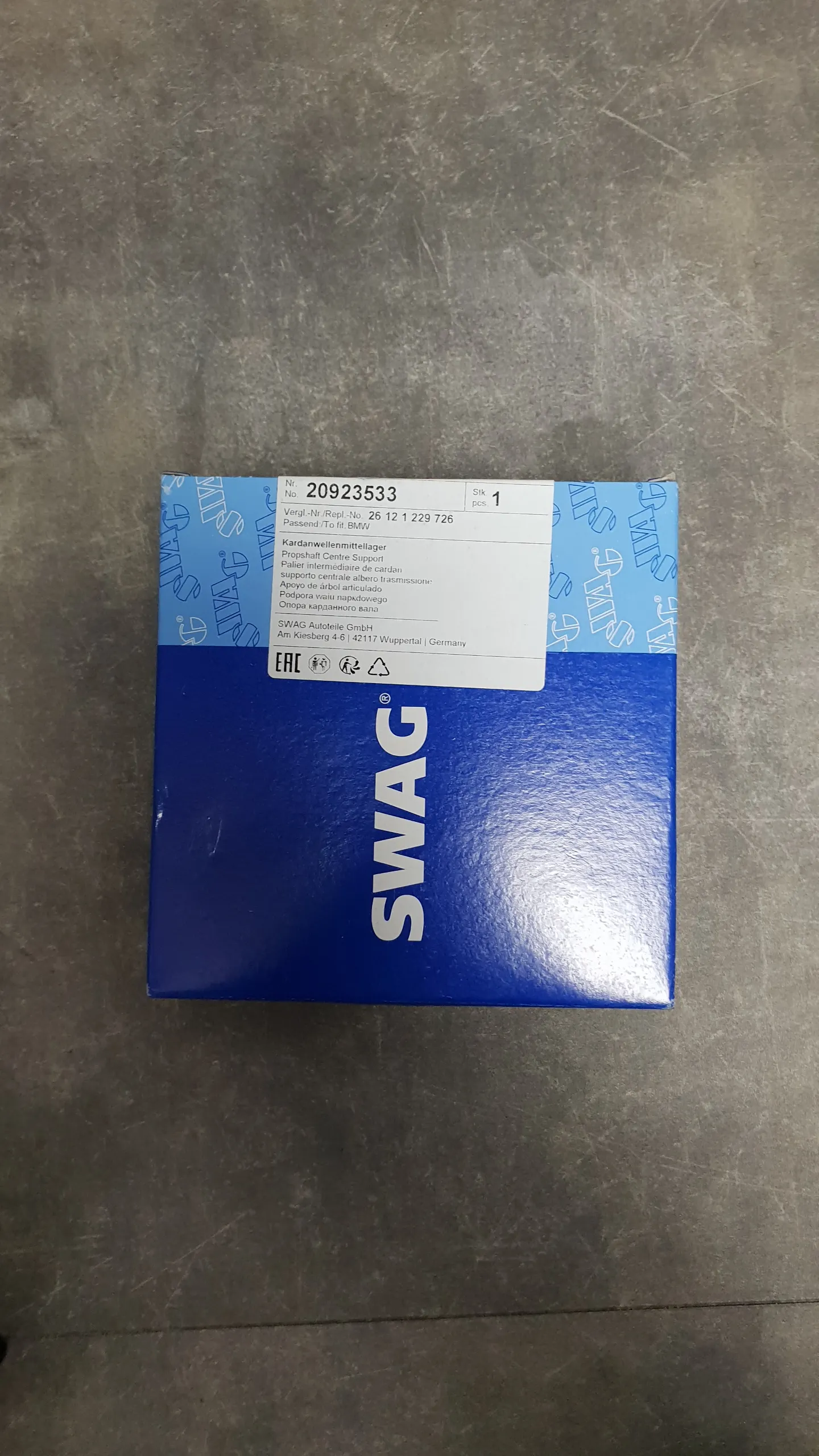 Подвесной подшипник кардана E53 M54/M57/M57n/M62/N62