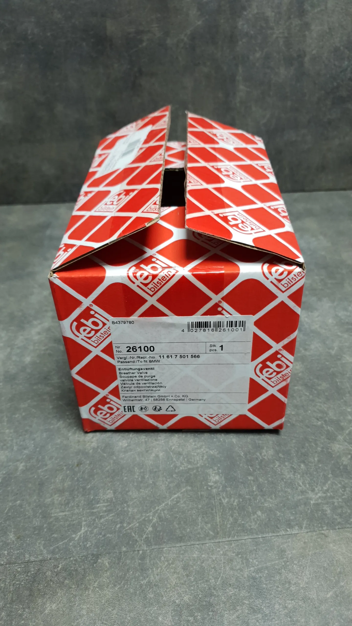 Клапан вентиляции картера  (КВКГ) M52TU,M54