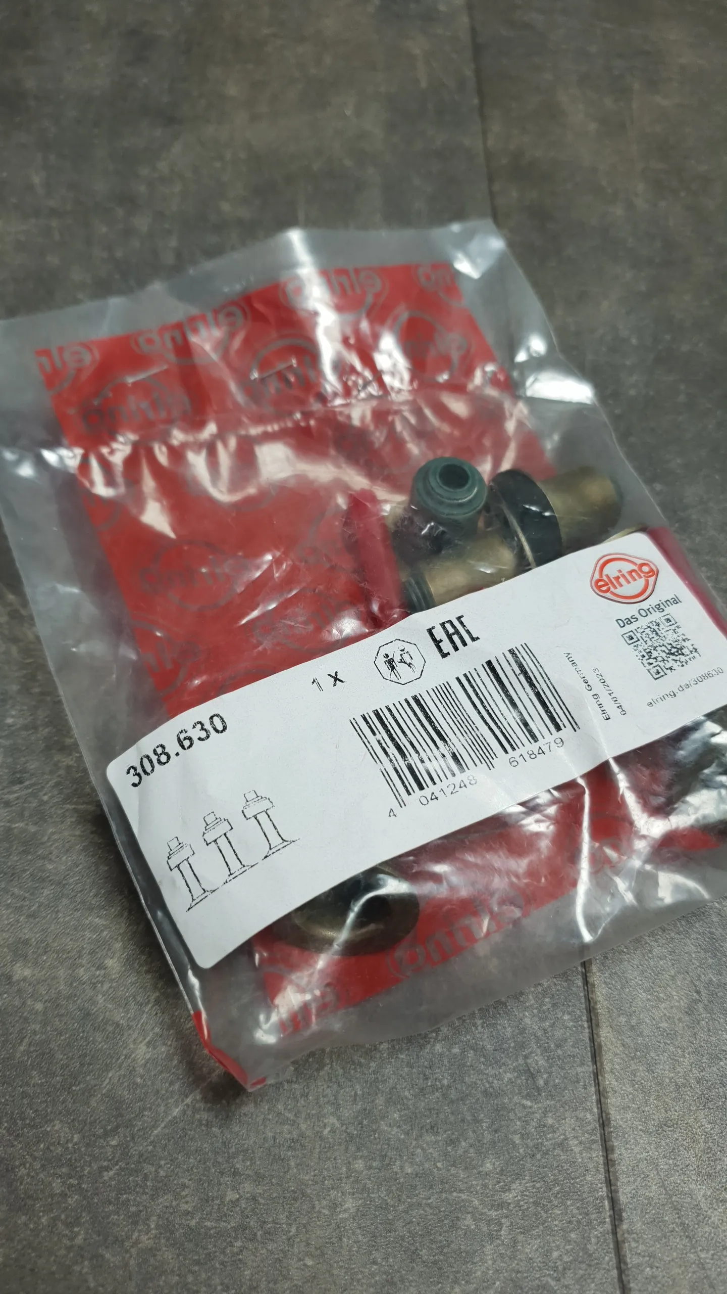 Колпачки маслосъемные [комплект выпускных 8 шт] N20,N26,B48