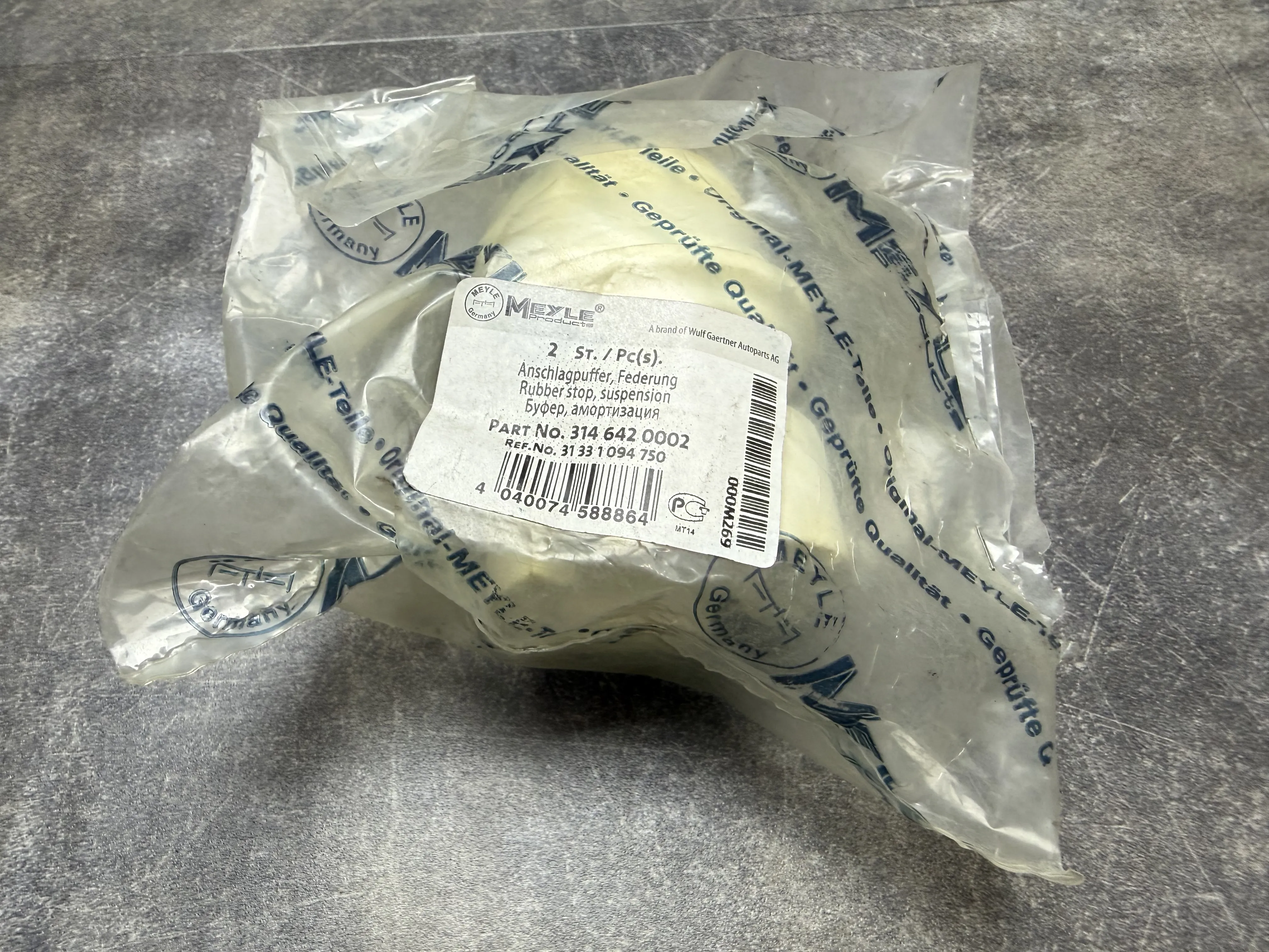 Отбойник амортизатора перед 85 мм Е46 дорестайл, Х3, 1-я серия