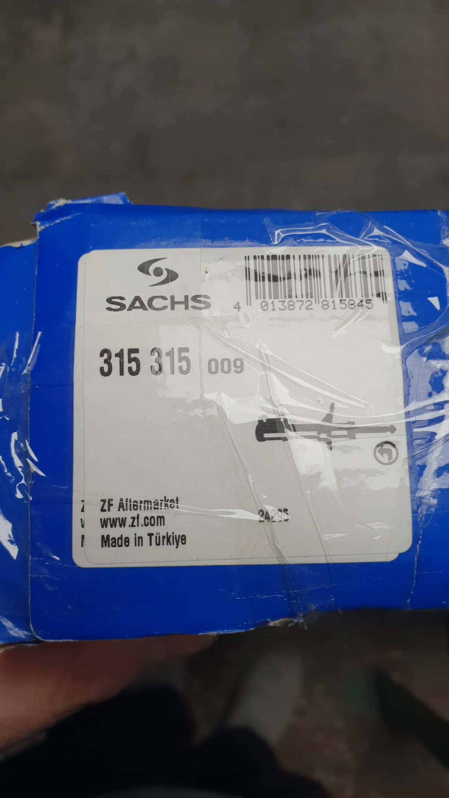 Амортизатор задний E70,E71 [без S2VAA] [L]