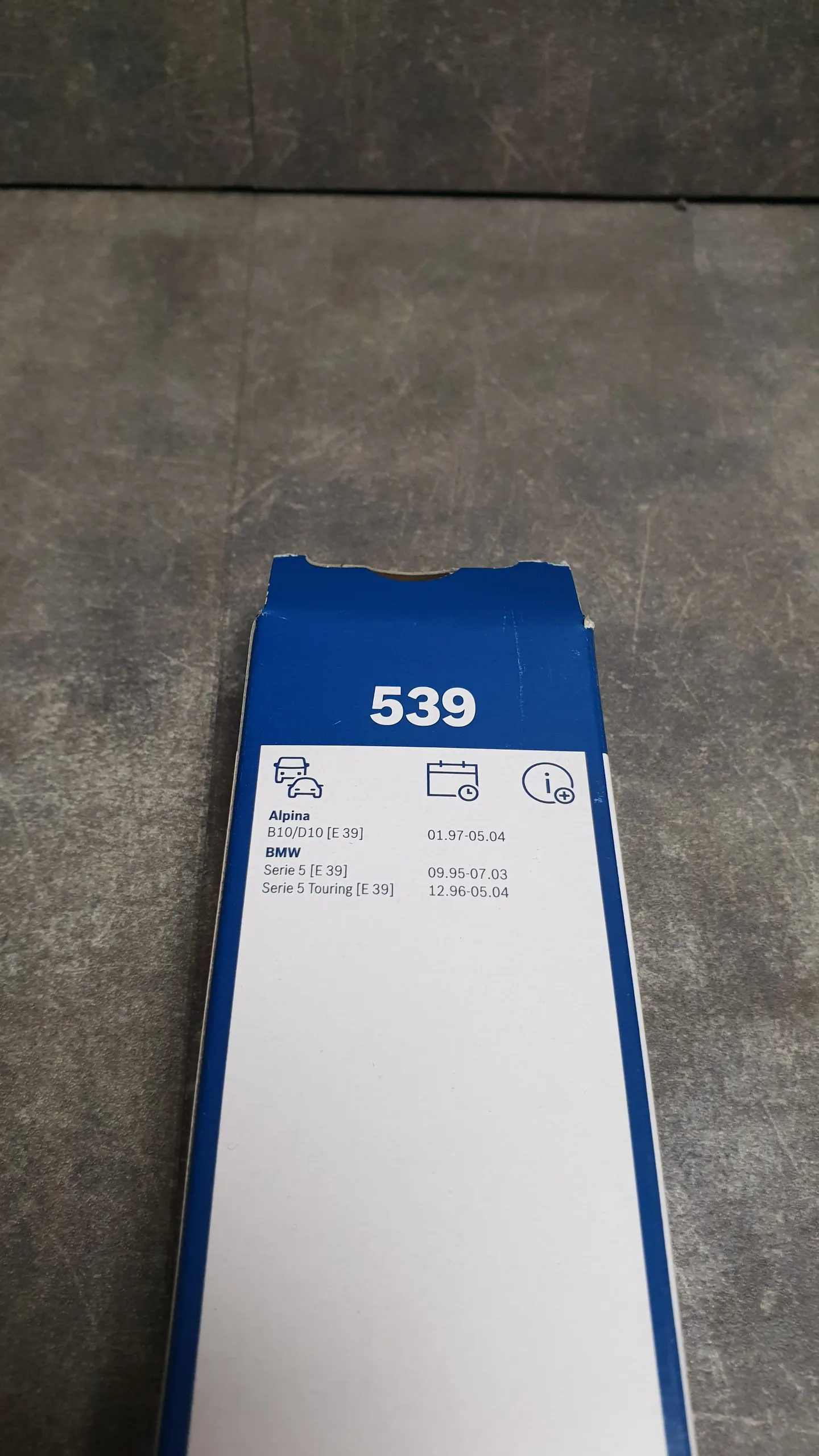 Комплект щеток E39 (каркасные)