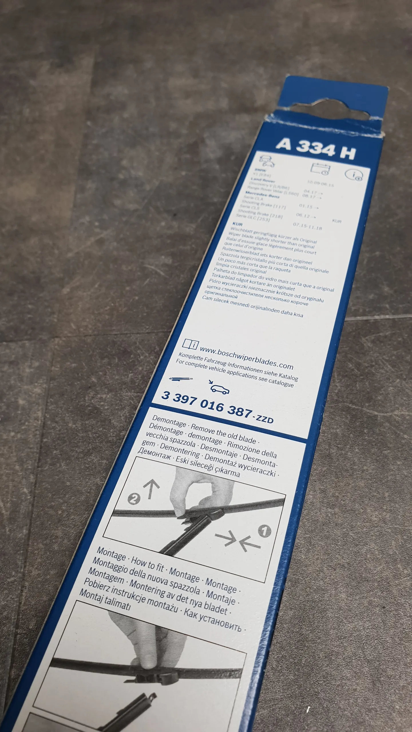 Щетка стеклоочистителя задней двери E84