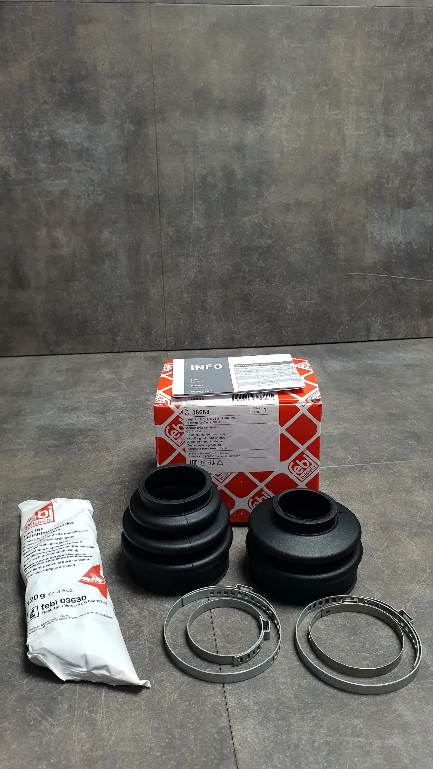 Пыльник ШРУСа задний наружный/внутренний E46 (xi и 330i) (комплект из 2 шт)