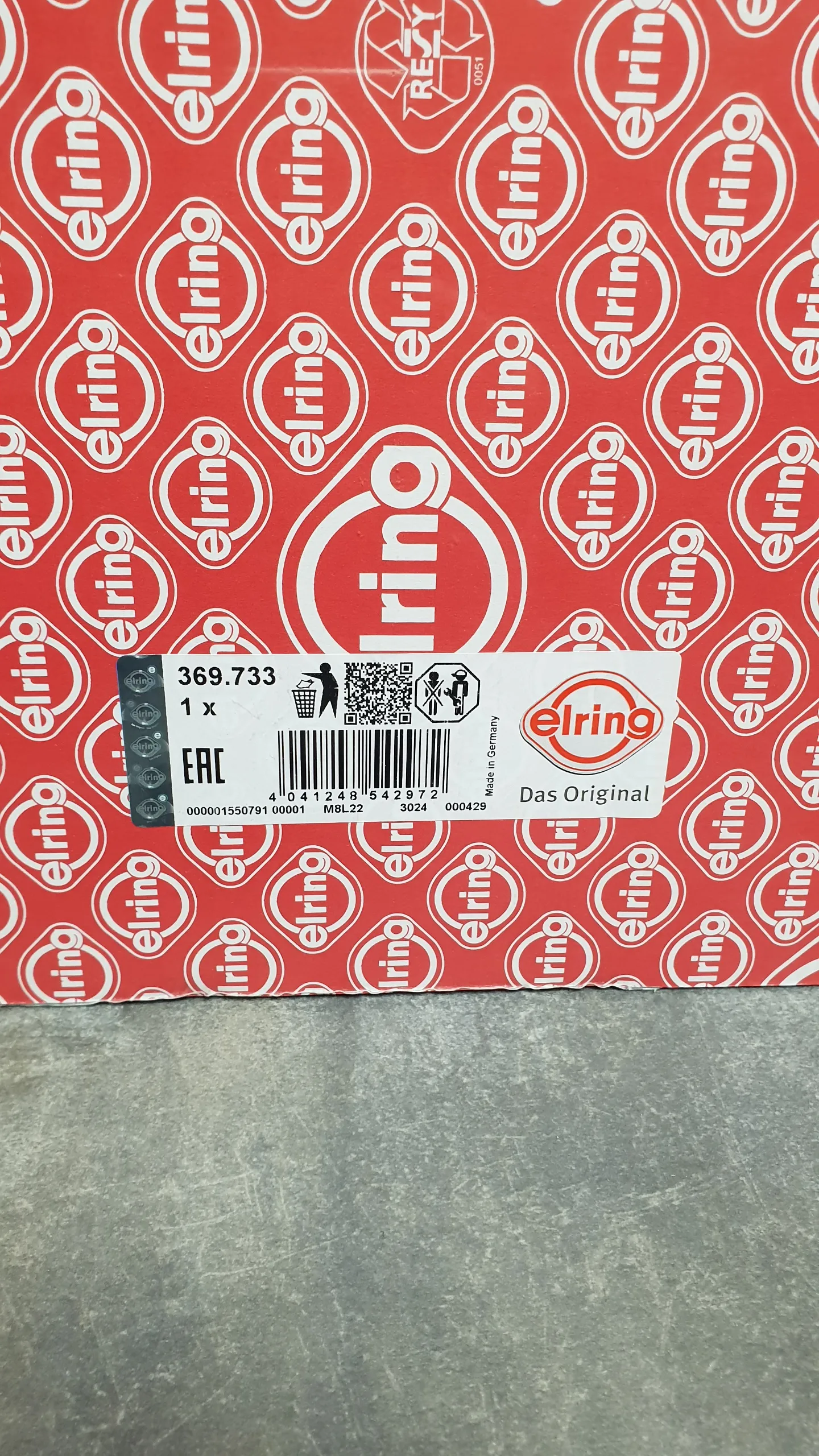 Прокладка поддона N63,N63N,S63