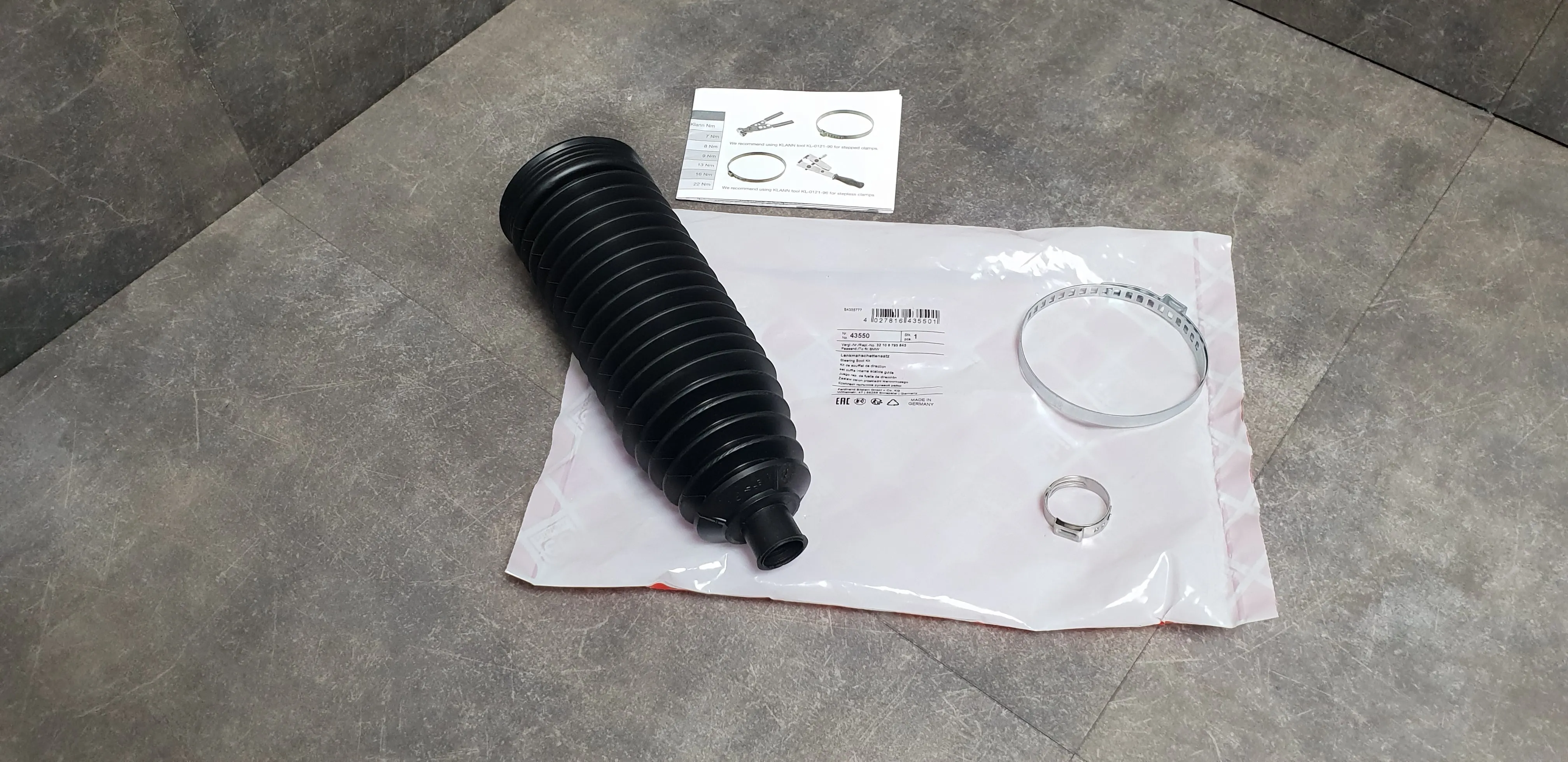 Пыльник рулевой рейки F25,E70,E71 и F20-F31 [Thyssen Crupp]