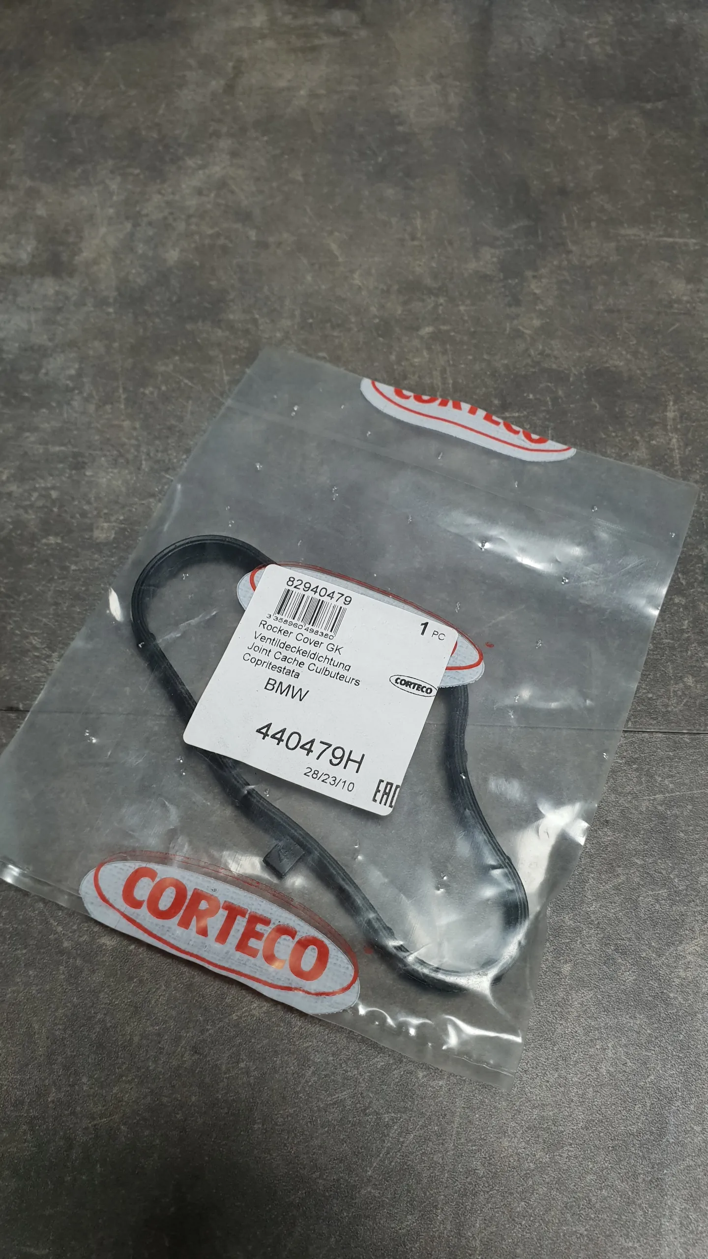 Прокладка клапанной крышки (малая, профильная) N43