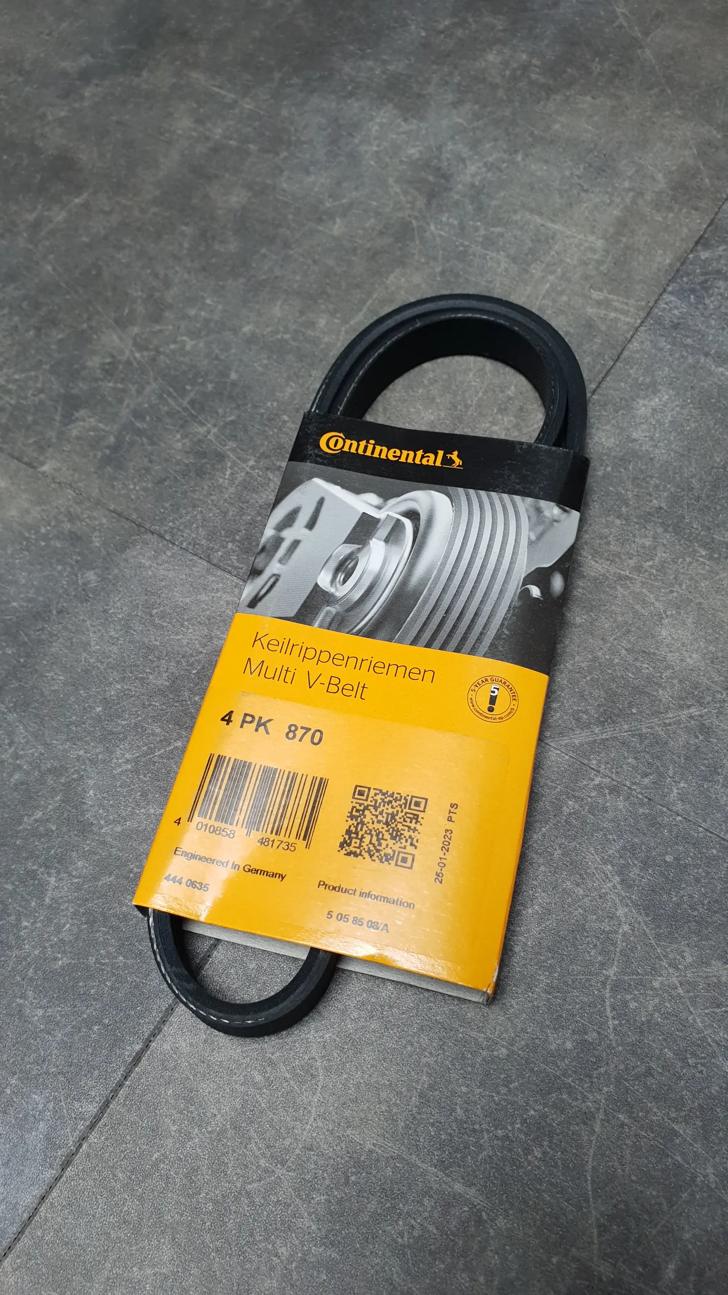 Ремень кондиционера N62 E70 [4PK869]