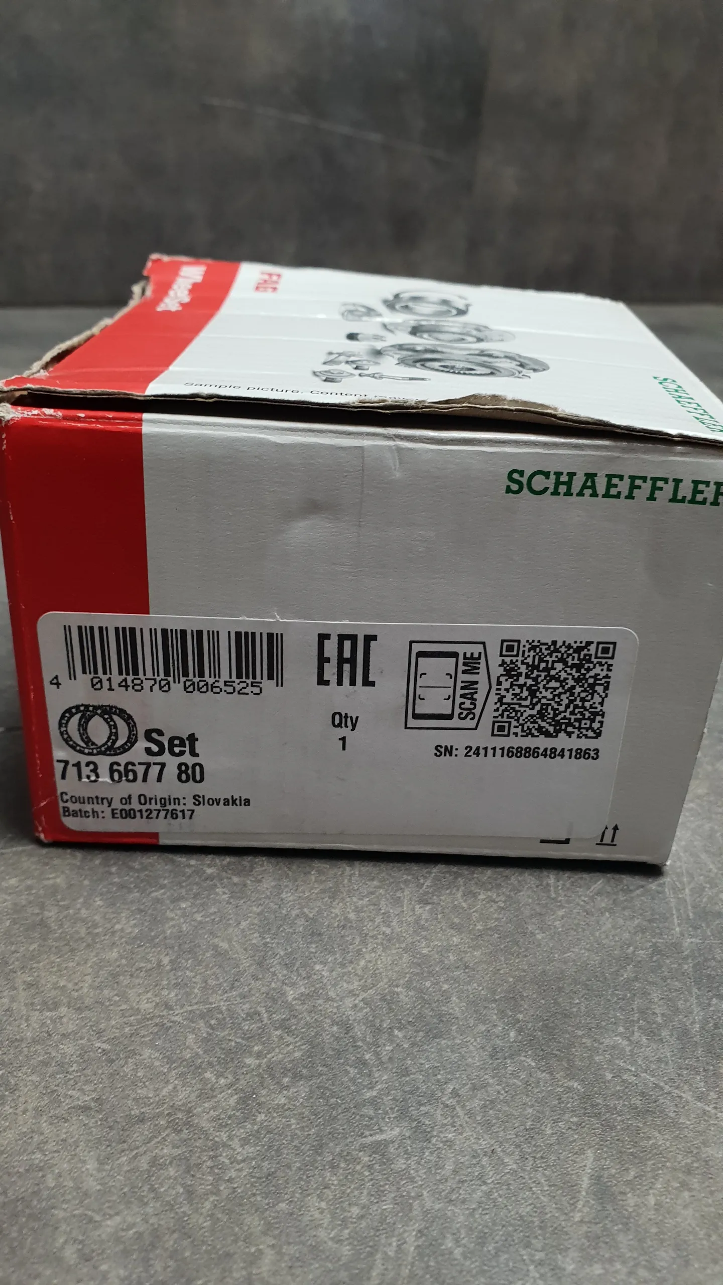 Подшипник ступицы зад E53 (любой мотор, до 09.2003),E60 (530 N52),E61,E65 [45X80X37]