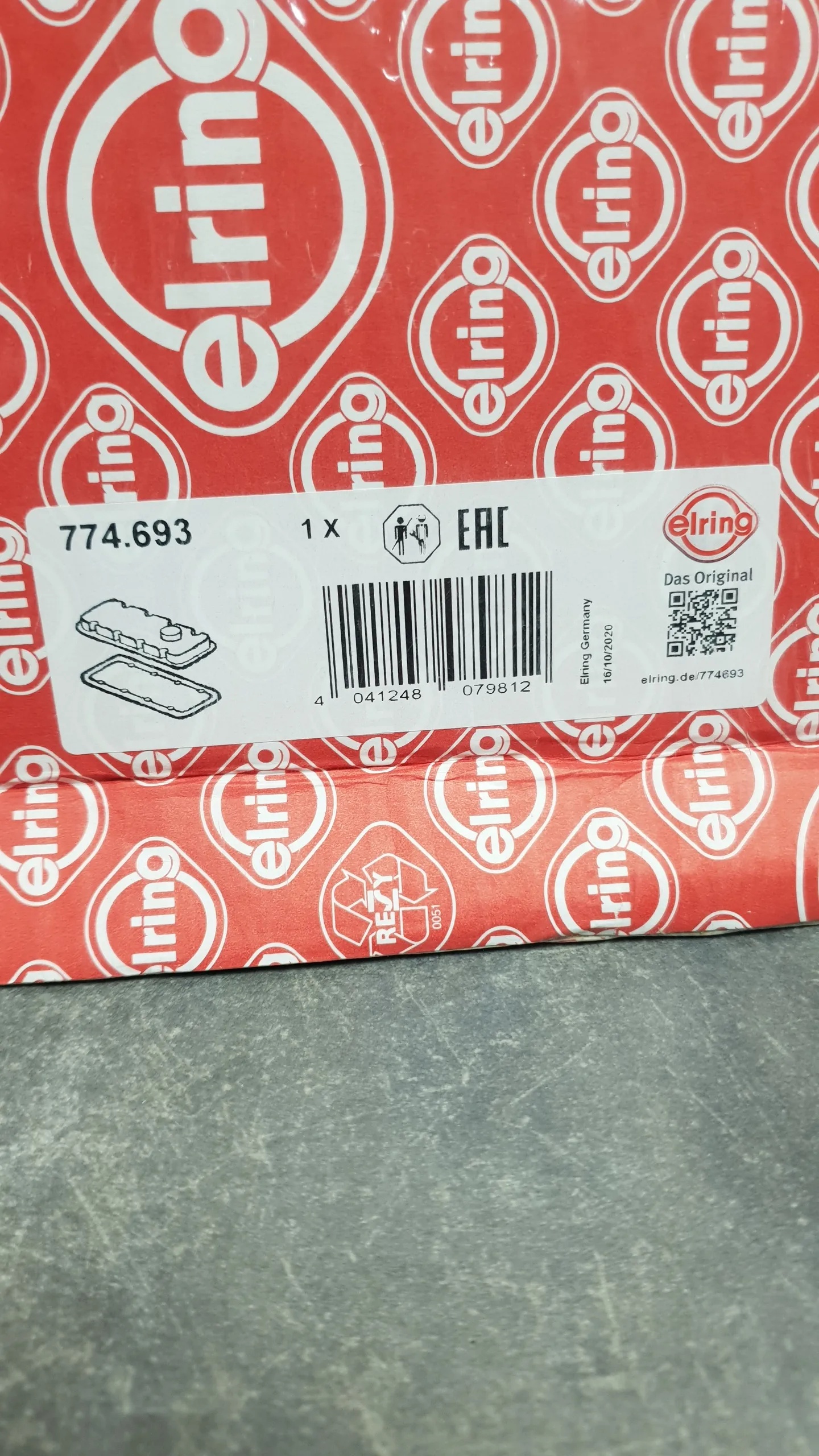 Прокладка клапанной крышки M20 [E28,E30,E34]