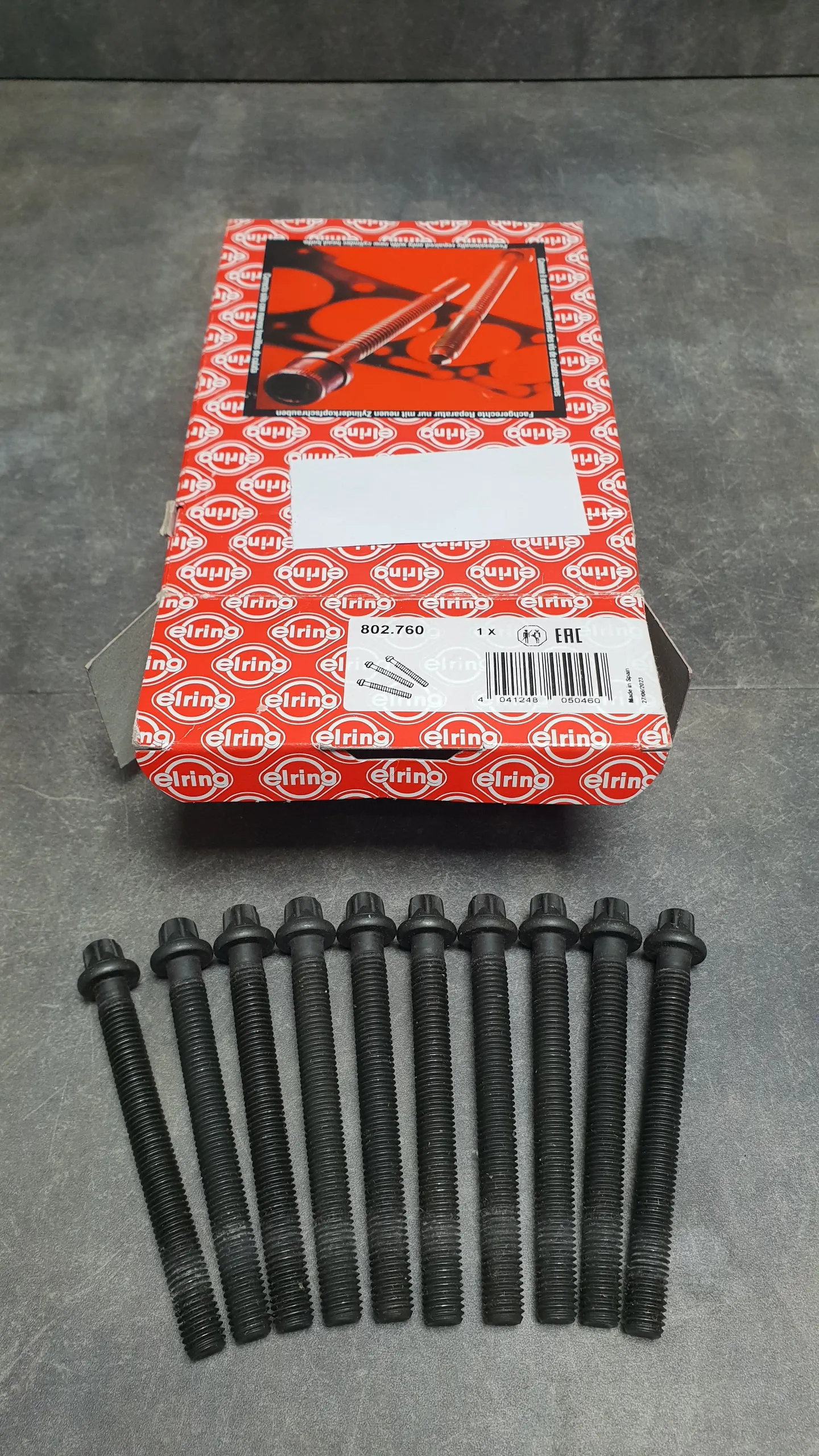 Болт ГБЦ, комплект M40,M42,M43,M44 (95мм)