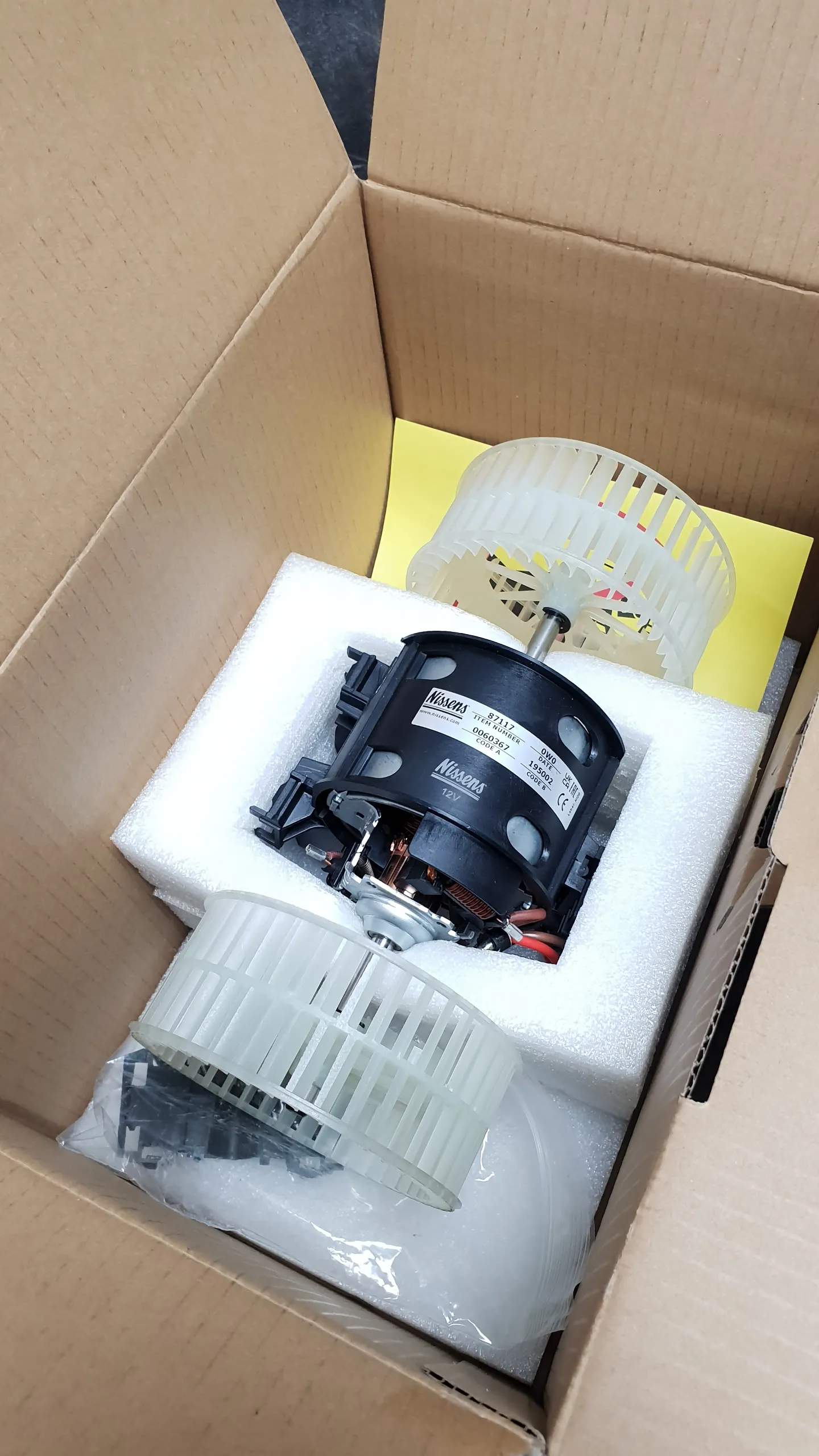 Вентилятор отопителя  E60,E64,E63