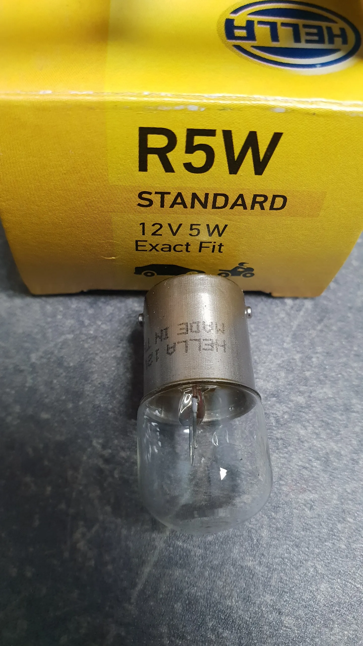 Лампа R5W (12V,5W,патрон BA15s)