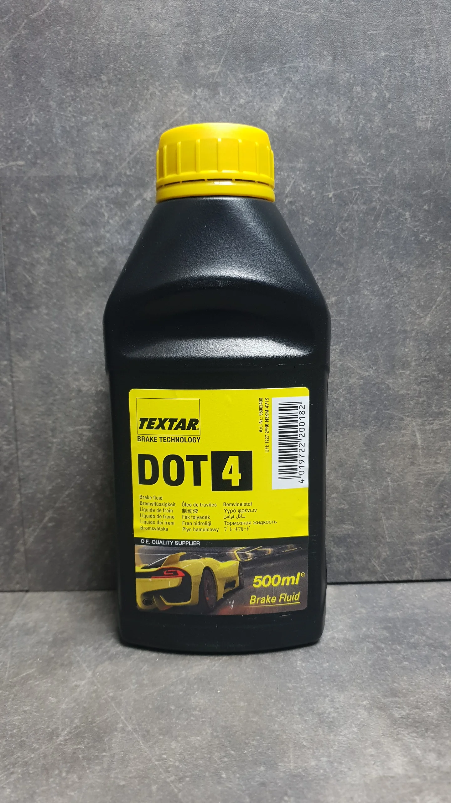 Тормозная жидкость DOT4 (0.5л) Textar