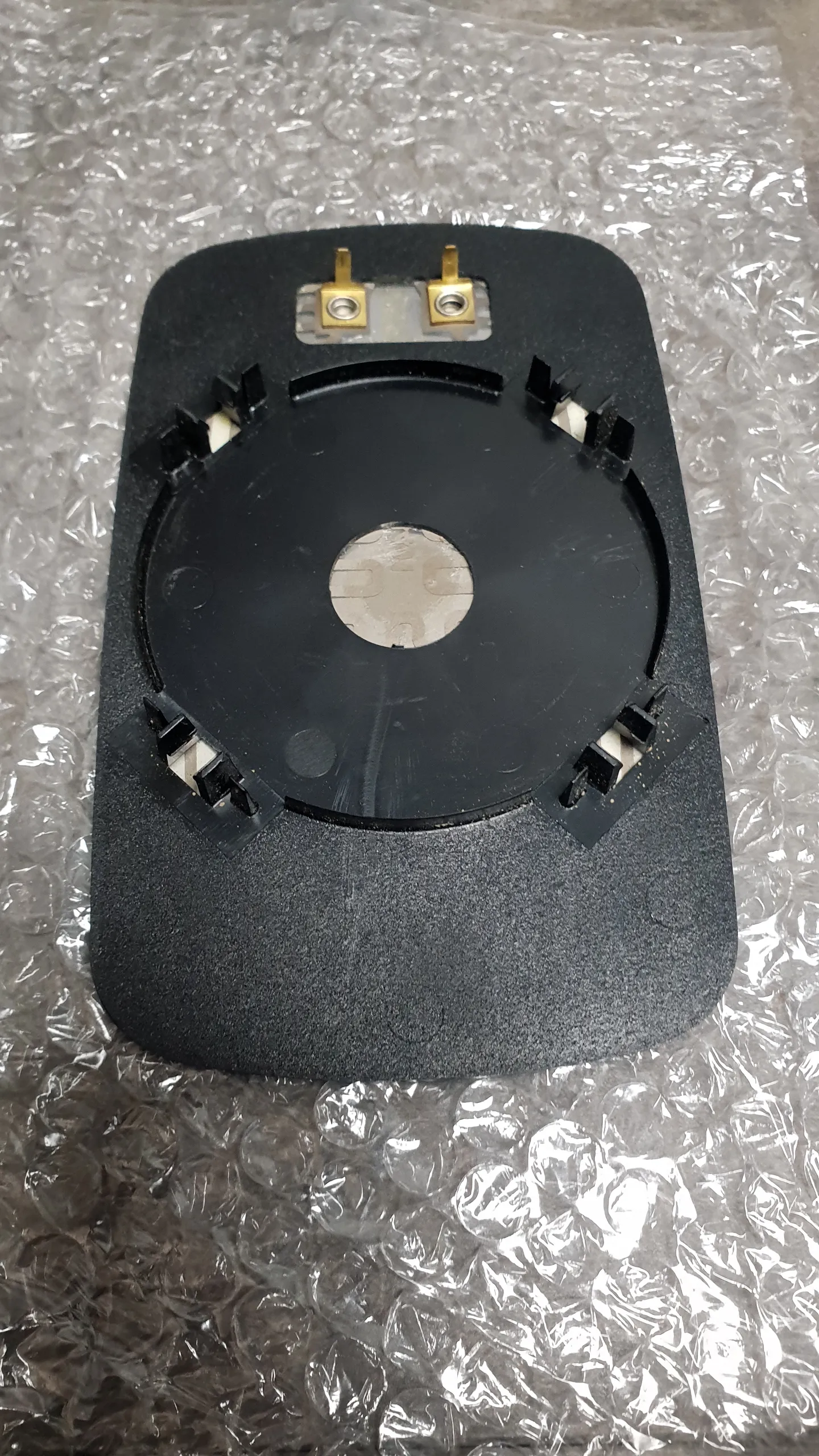 Зеркальный элемент E36,E46,E39 голубой, без сфер.полосы, с подогревом L/R