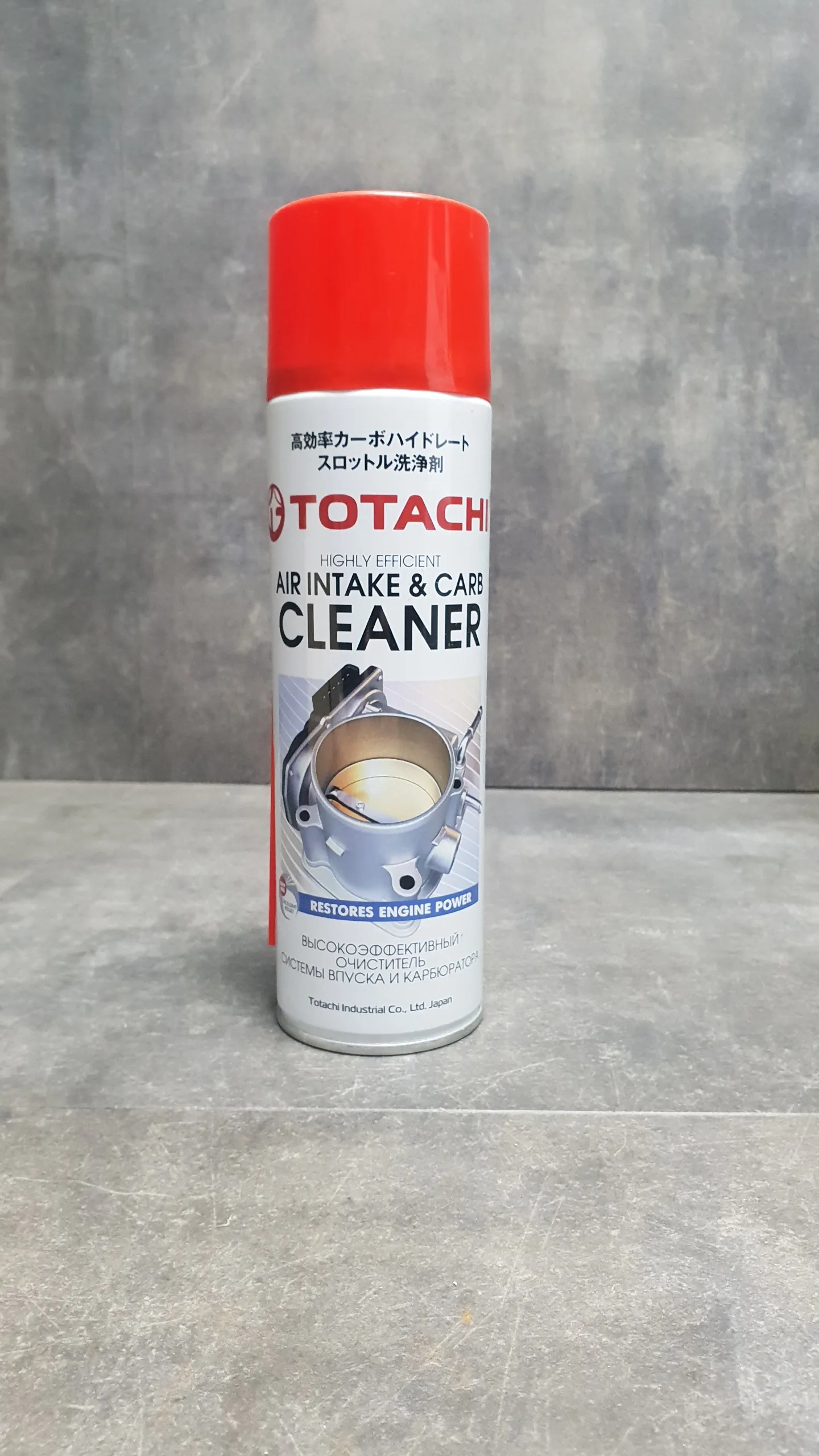 Очиститель дроссельной заслонки TOTACHI AIR INTAKE AND CARB CLEANER, 650 мл.