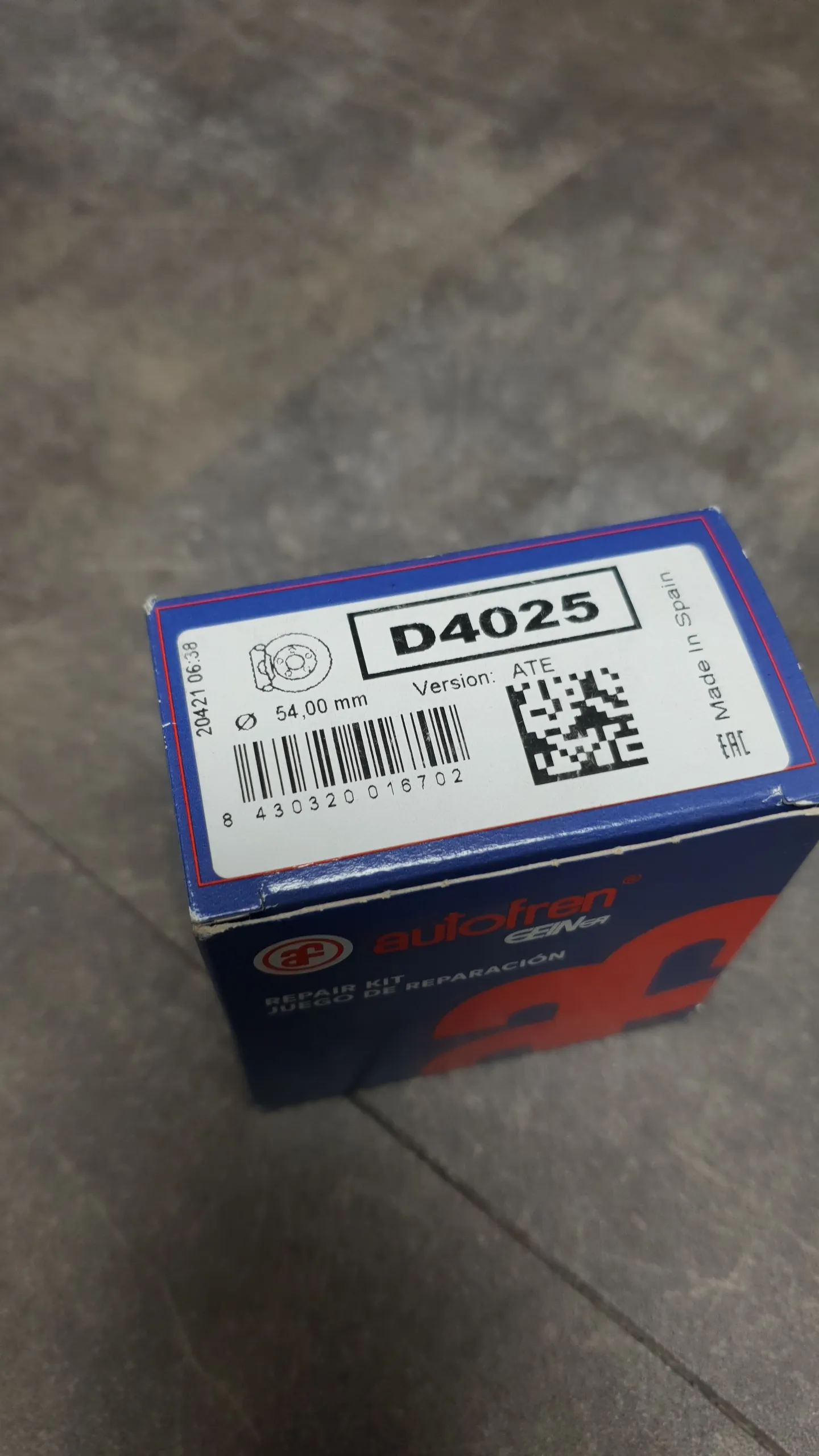 Ремонтный комплект суппорта переднего BMW e36/e46 (кроме 330)