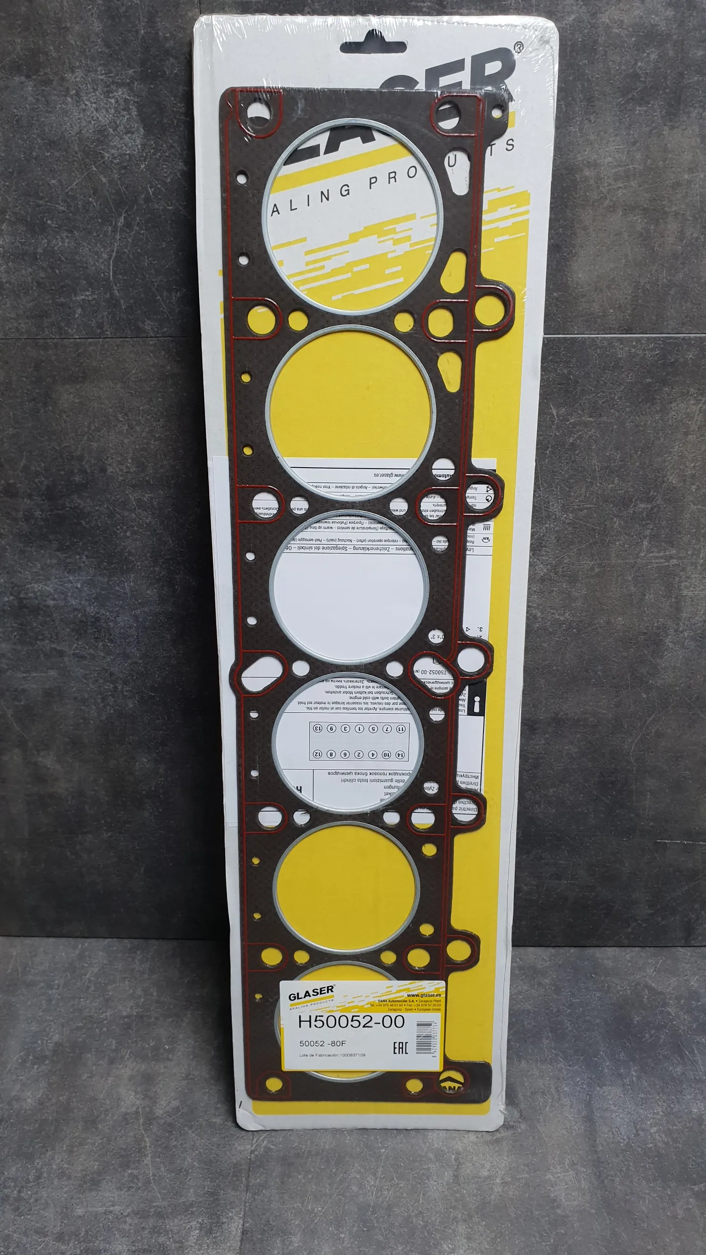 Прокладка ГБЦ M20B20,M20B23 [стандарт 1.88мм]