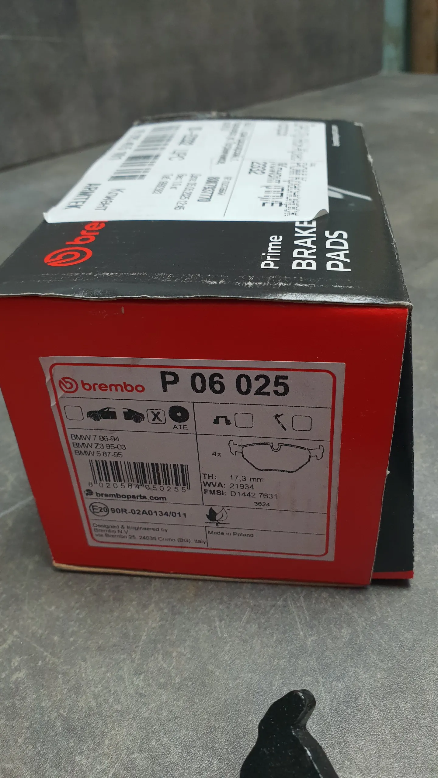 Колодки тормозные зад  E36,E46