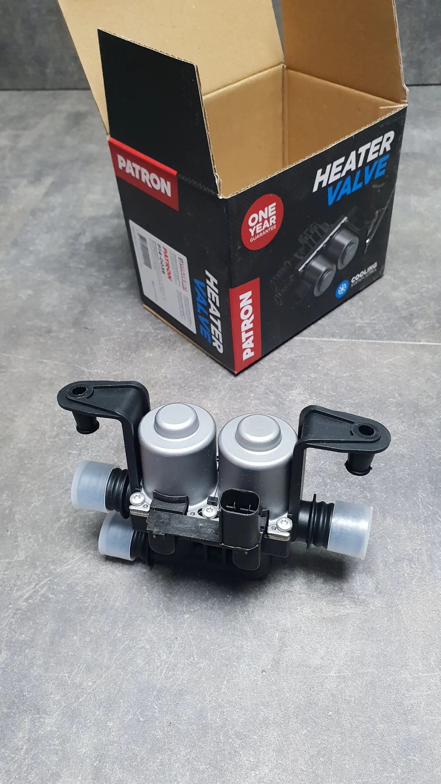 Клапан печки E39 (без доп.помпы), E39,E38,E53 [HIGH - климат]