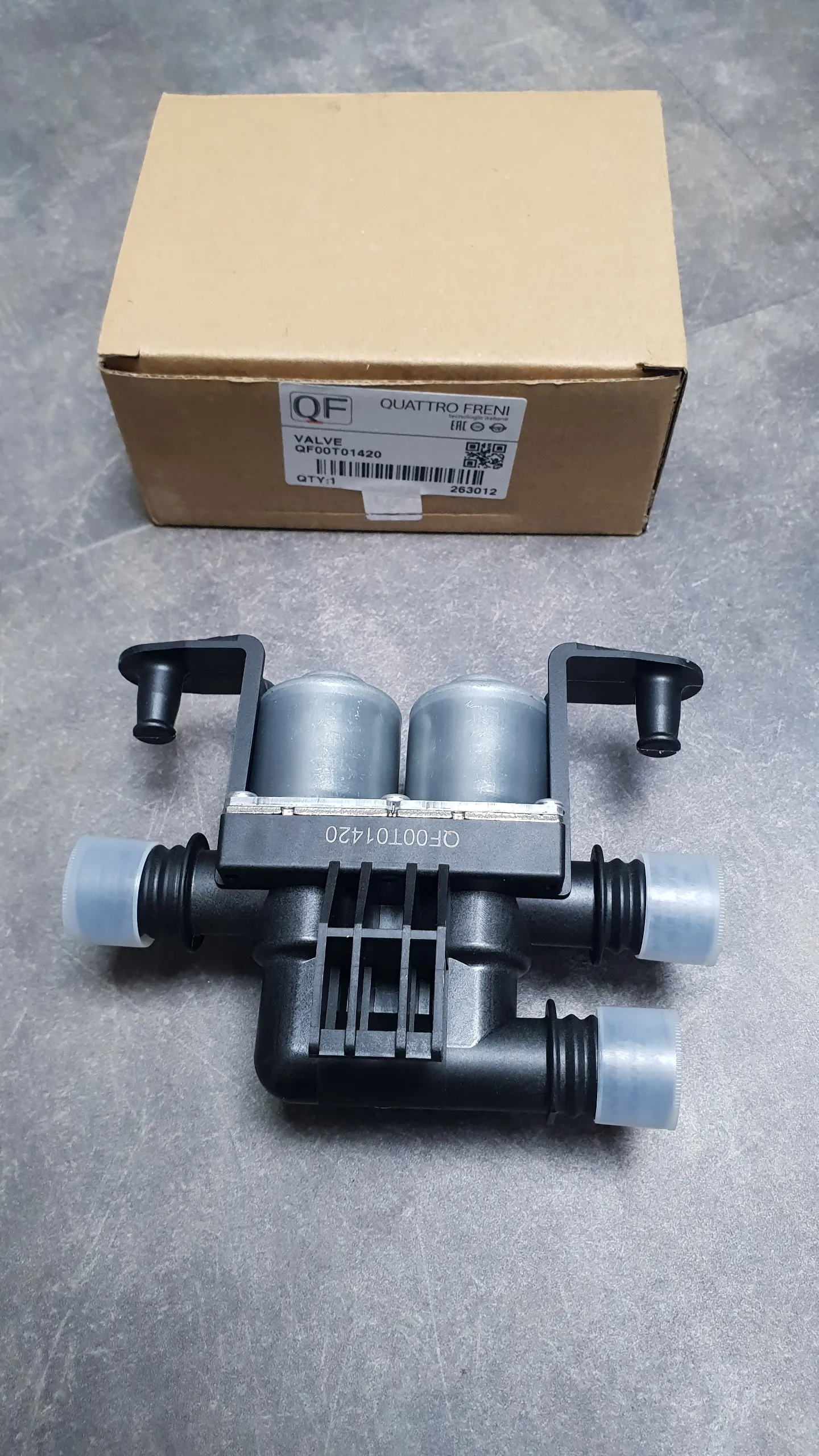 Клапан печки E39 (без доп.помпы), E60-E66, E53[M57N,M62TU] [HIGH - климат]