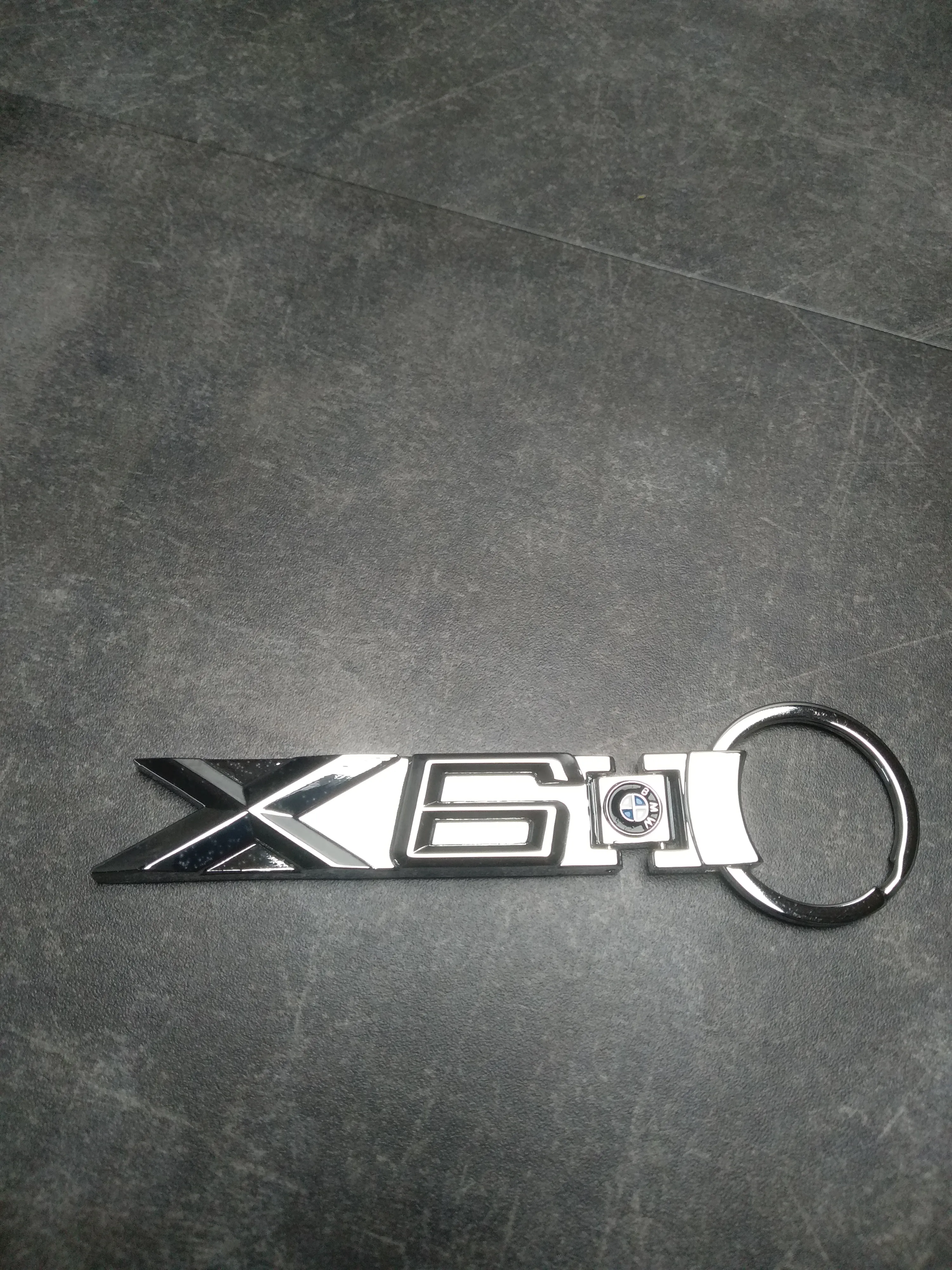 Брелок BMW X6 серия сталь хром